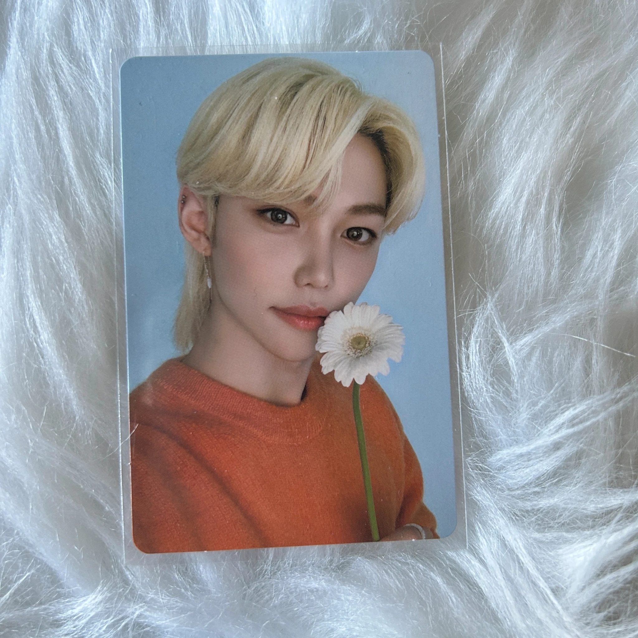Stray Kids Felix Stray Kids - Felix - NACIFIC x Stray Kids Other brand collaboration nacific round 10 double-sided front side listing photo 1