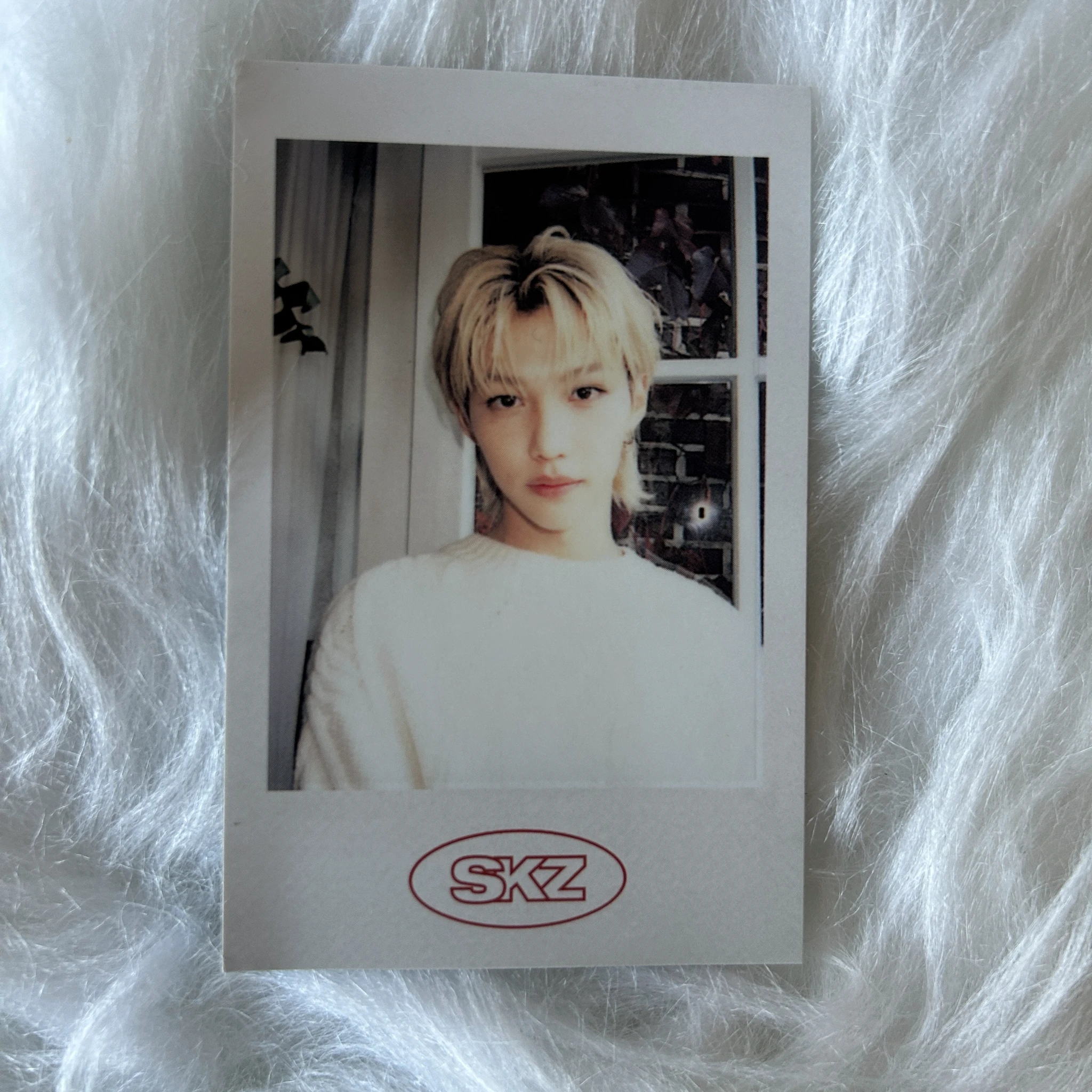 Stray Kids Felix Stray Kids - Felix - 2021 Season's Greetings Other pre-order benefit (pob) polaroid listing photo 1