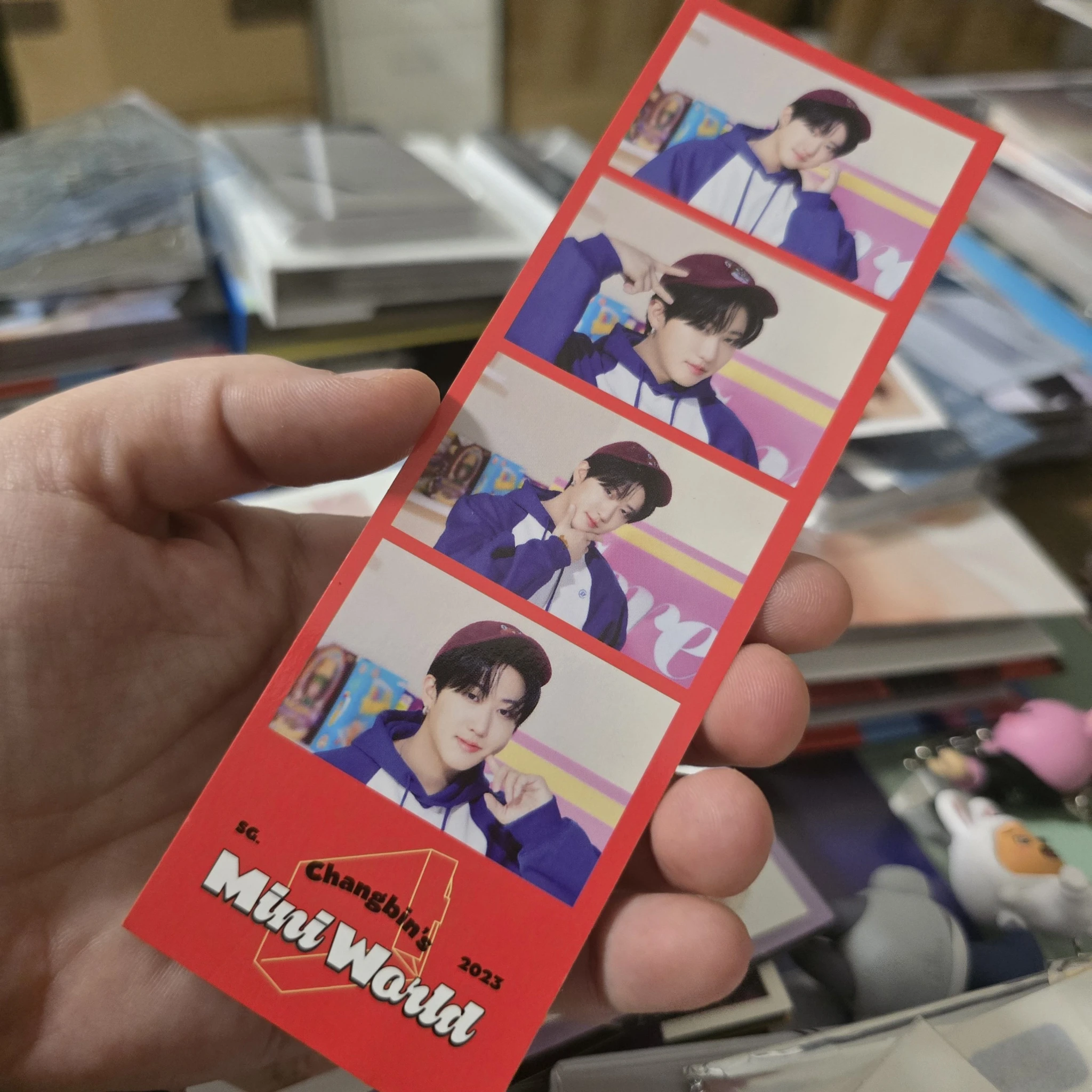 Stray Kids Changbin Stray Kids - Changbin - 2023 Season's Greetings - SKZ's Mini World Other 4 cut photo photo set listing photo 1