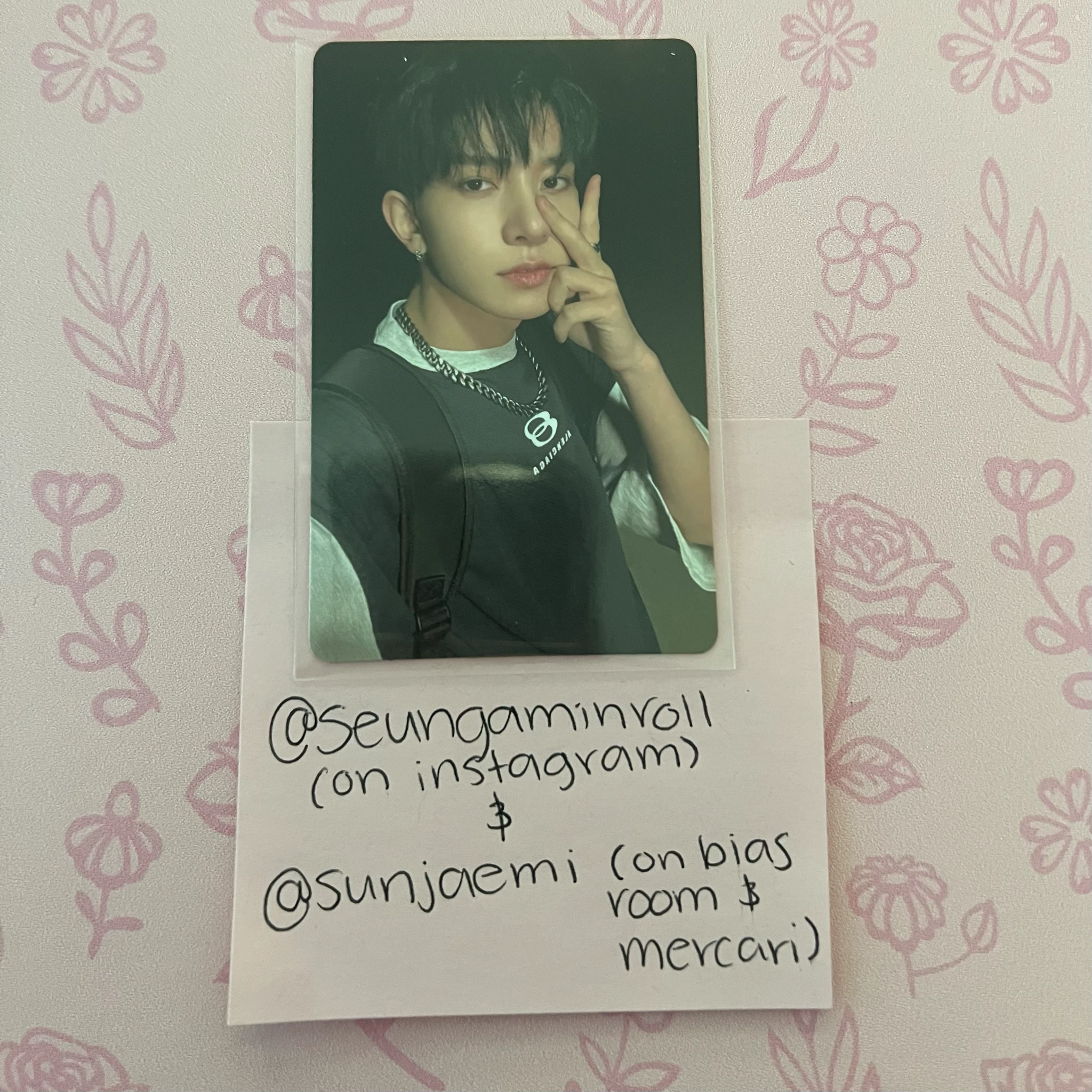 ENHYPEN Evan (Heeseung) ENHYPEN - Heeseung - MANIFESTO: DAY 1 Album purchase benefit target exclusive listing photo 1