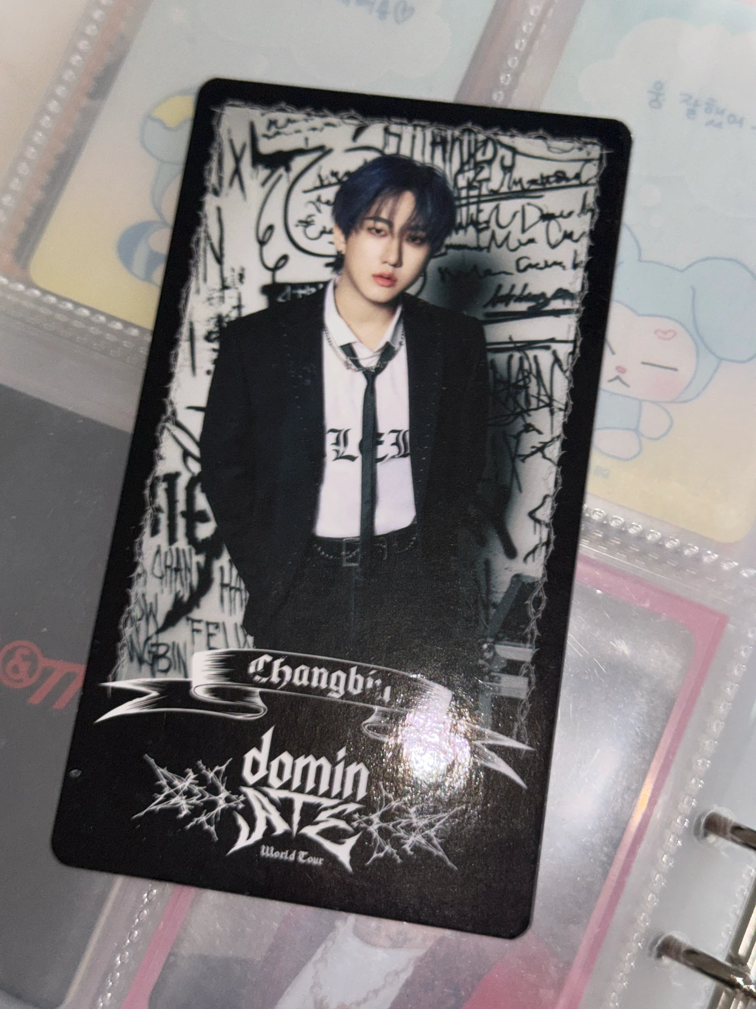 Stray Kids Changbin Stray Kids - Changbin - DominATE World Tour Event trading card version 1 listing photo 1