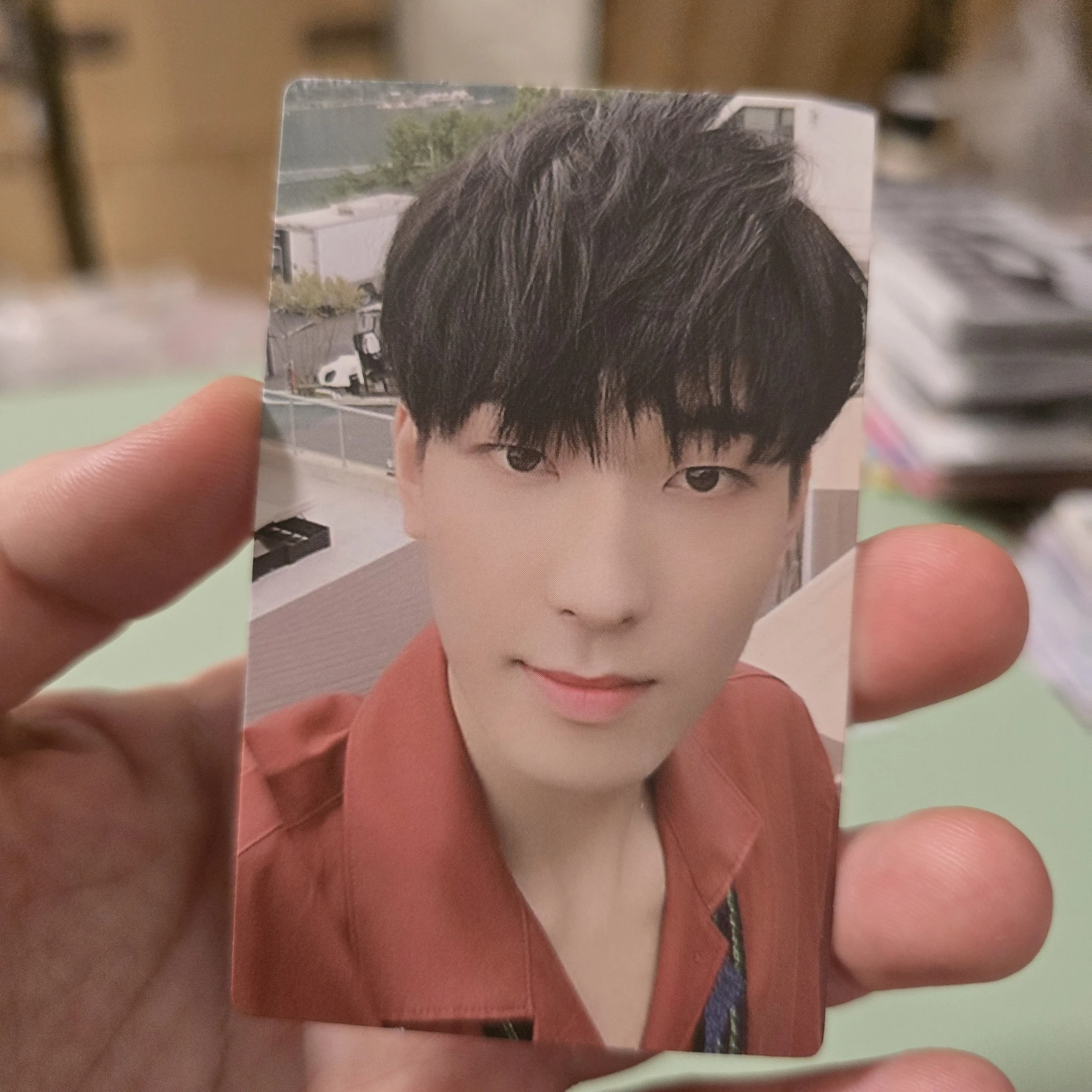 SEVENTEEN Wonwoo SEVENTEEN - Wonwoo - You Make My Day Album album photocard set the sun version ribbon back listing photo 1