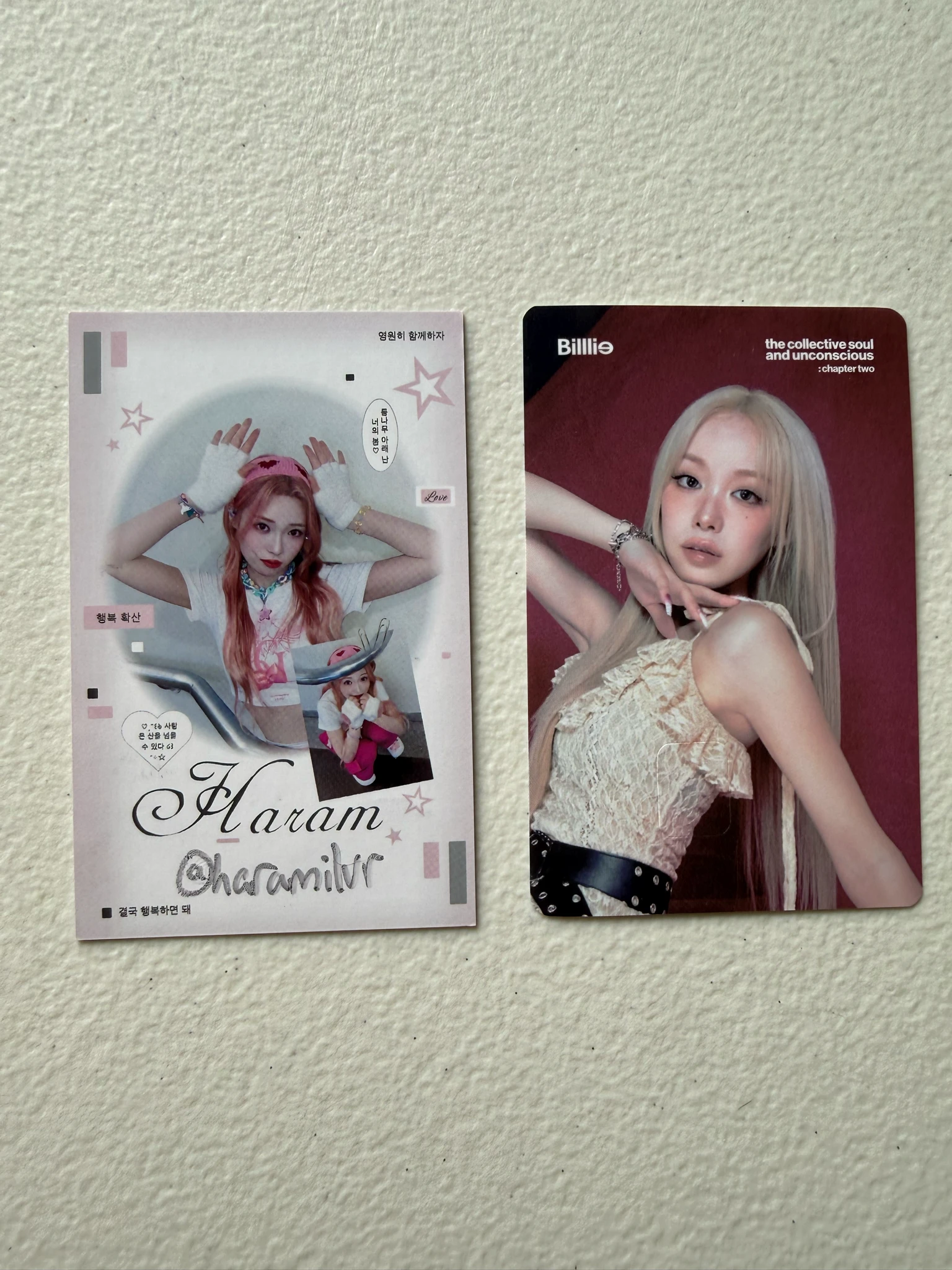 Billlie Suhyeon Billlie - Suhyeon - The Collective Soul and Unconscious: Chapter Two Album album inclusion sticker collective soul version listing photo 1