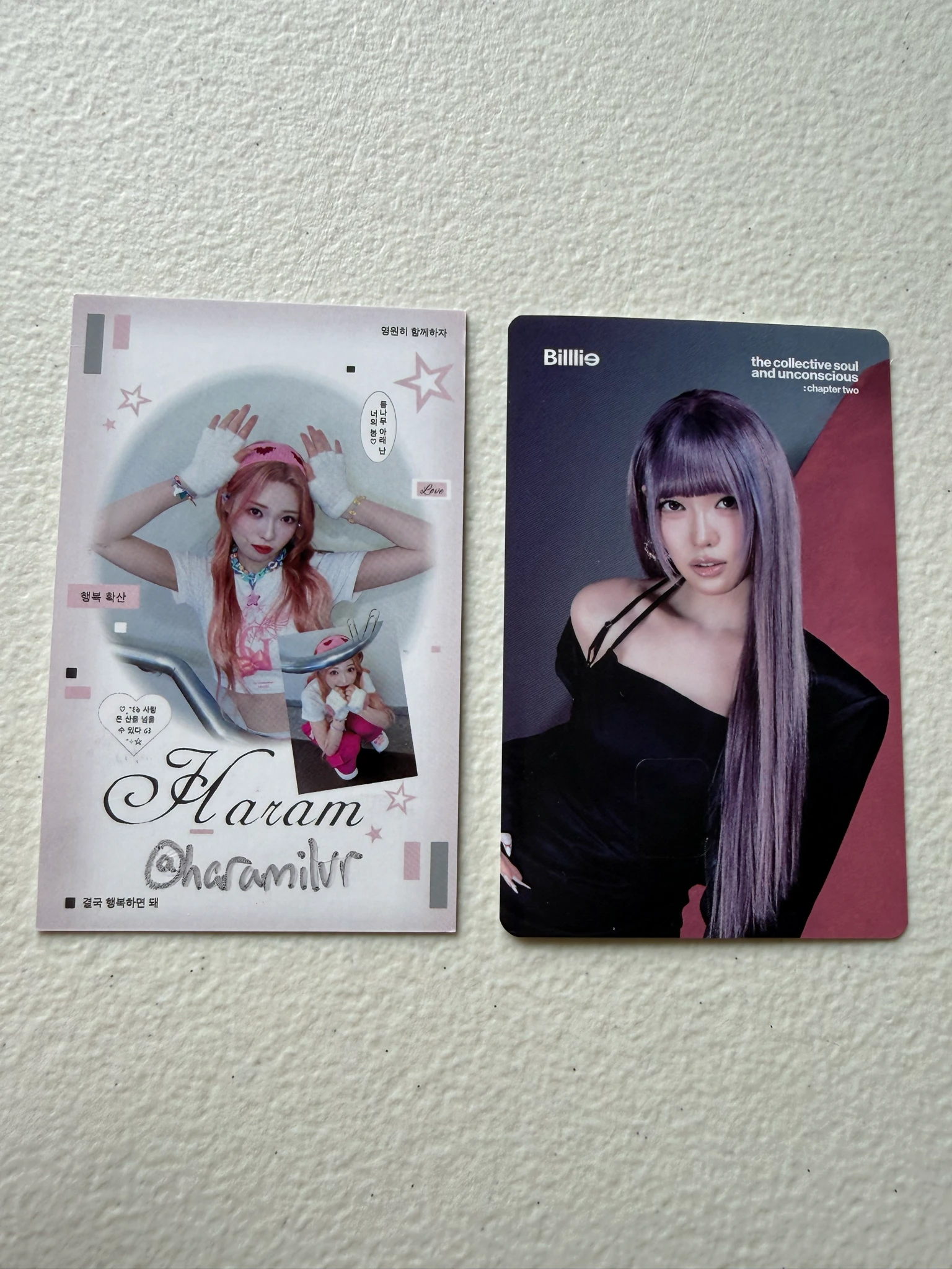 Billlie Haram Billlie - Haram - The Collective Soul and Unconscious: Chapter Two Album collective soul version album photocard listing photo 1
