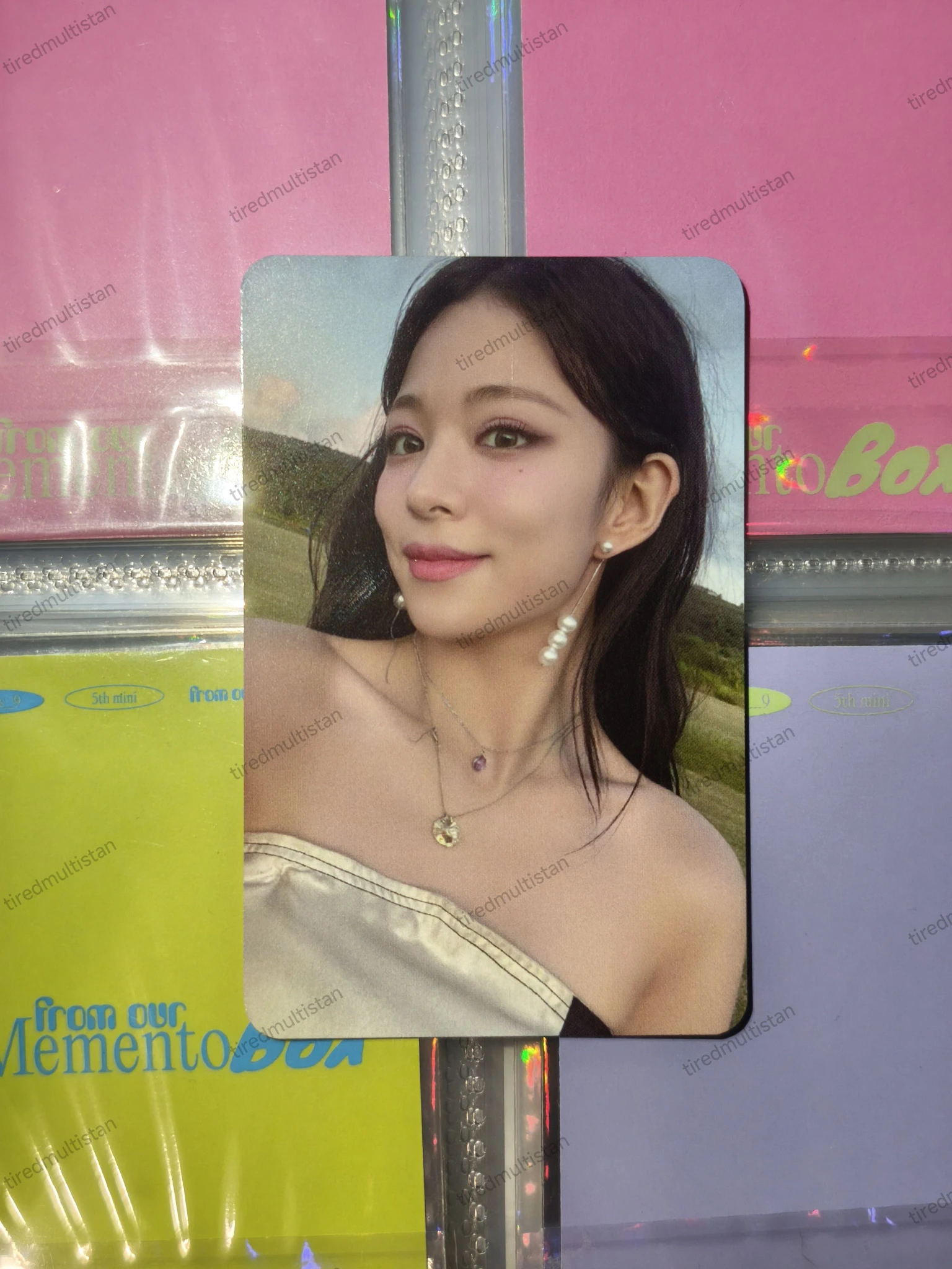 fromis_9 Chaeyoung fromis_9 - Chaeyoung - From Our Memento Box Album ktown4u fansign listing photo 1