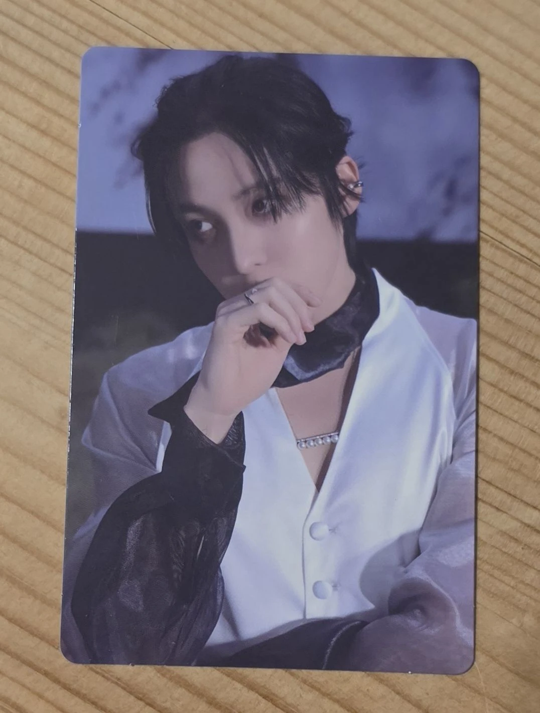 ATEEZ Yunho ATEEZ - Yunho - Golden Hour : Part.4 Album poca album album photocard A version image card listing photo 1
