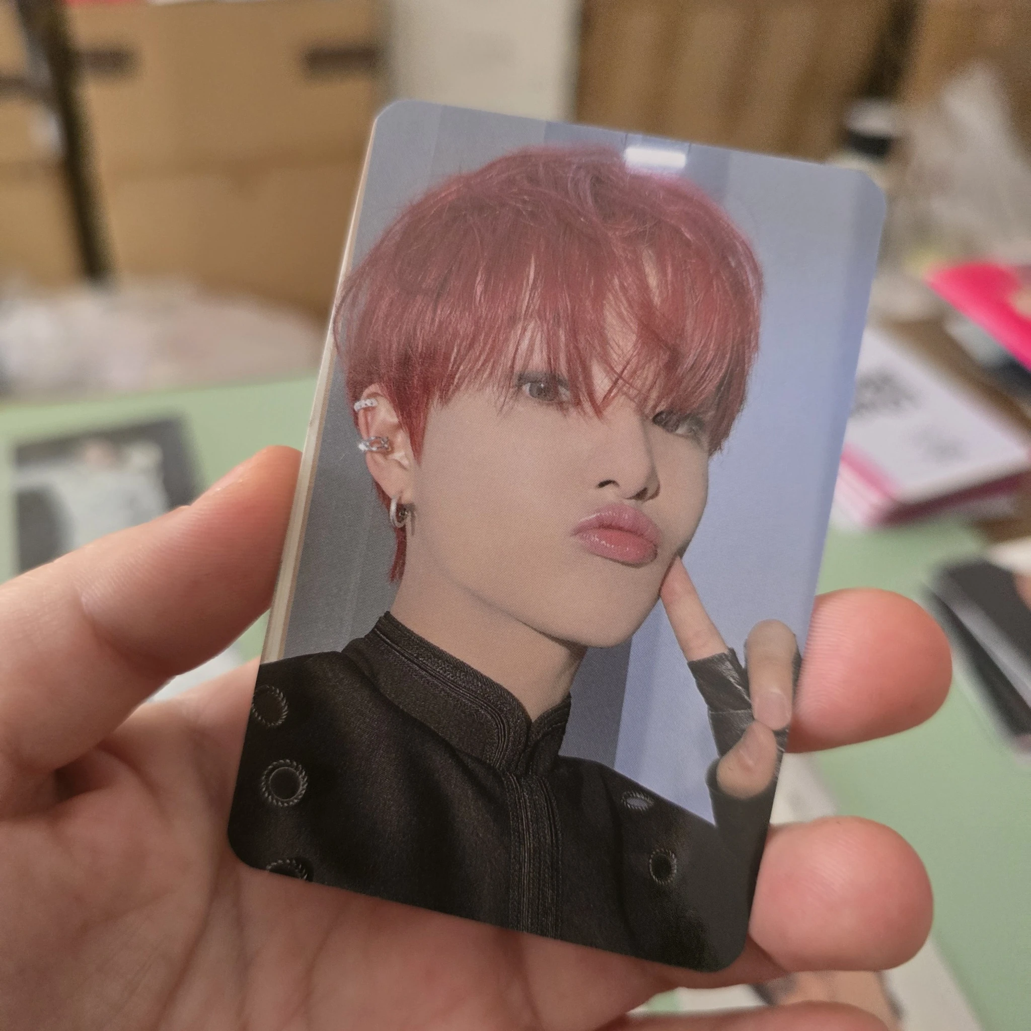 TREASURE Jihoon TREASURE - Jihoon - REBOOT Album trading card trading pack Pop up trading cards E version listing photo 1