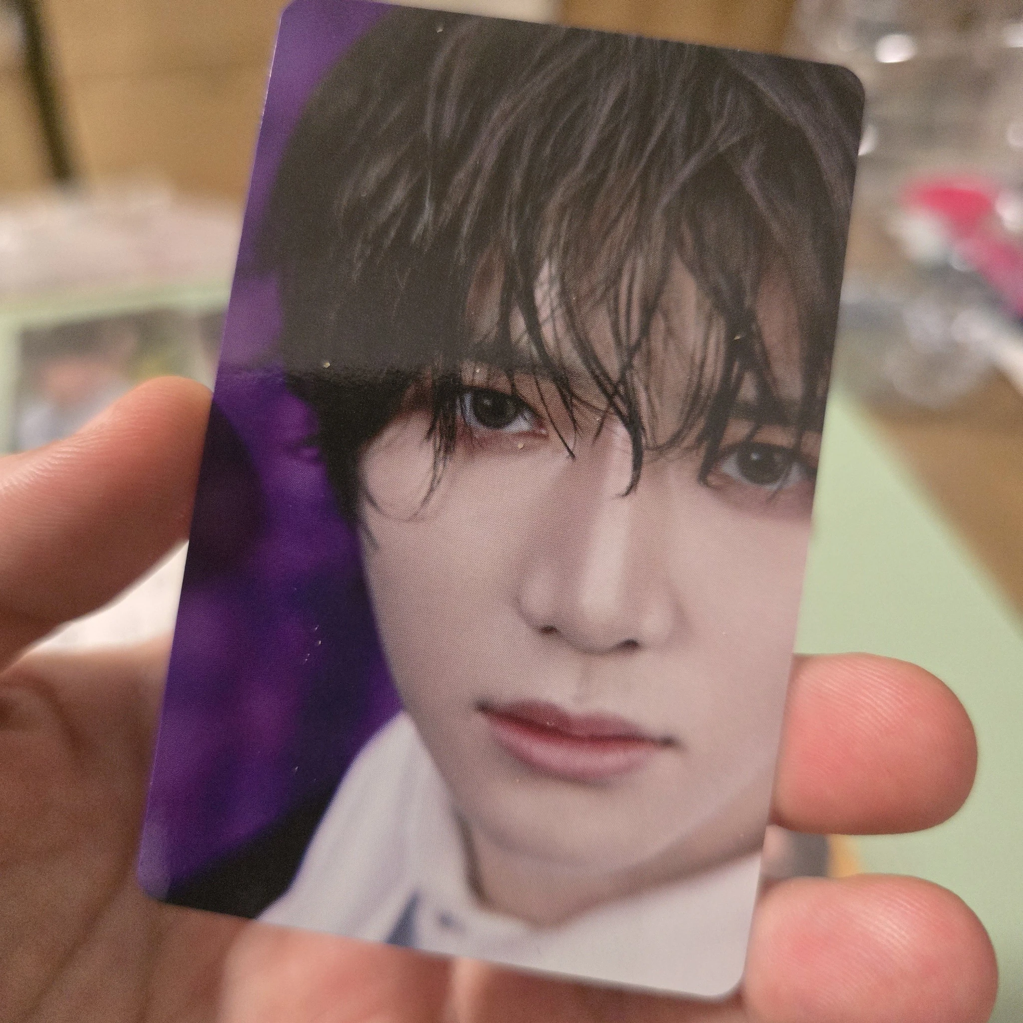 TOMORROW X TOGETHER Beomgyu TOMORROW X TOGETHER - Beomgyu - 7TH YEAR: A Moment of Stillness in the Thorns Album weverse japan shop (wvj) pob (pre-order benefit) thorn version listing photo 1