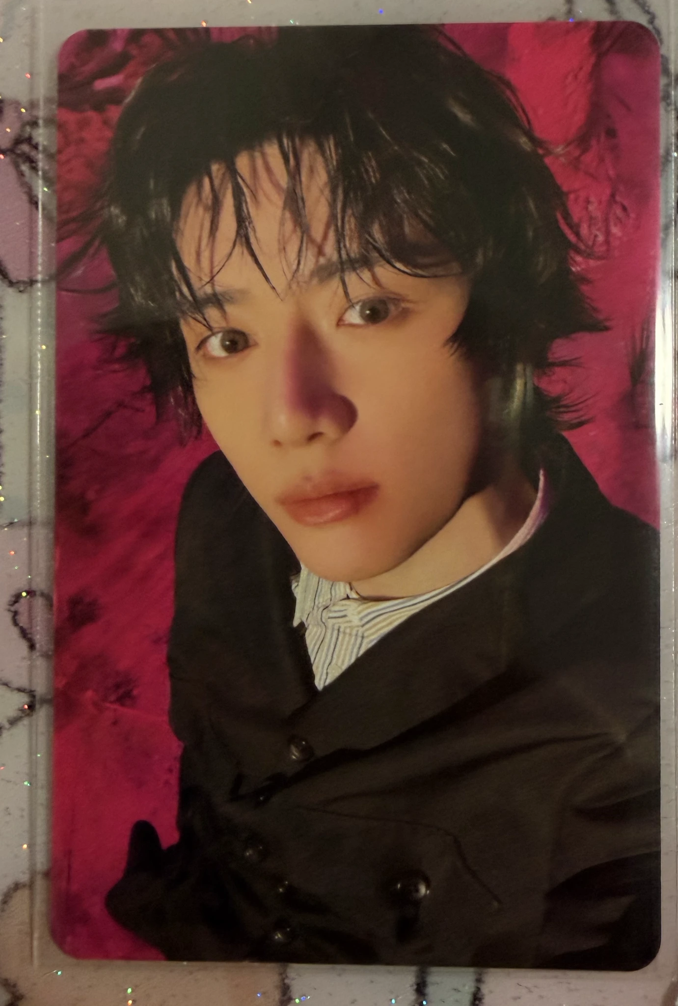 TOMORROW X TOGETHER Beomgyu TOMORROW X TOGETHER - Beomgyu - 7TH YEAR: A Moment of Stillness in the Thorns Album album photocard photocard case version anxiety version listing photo 1