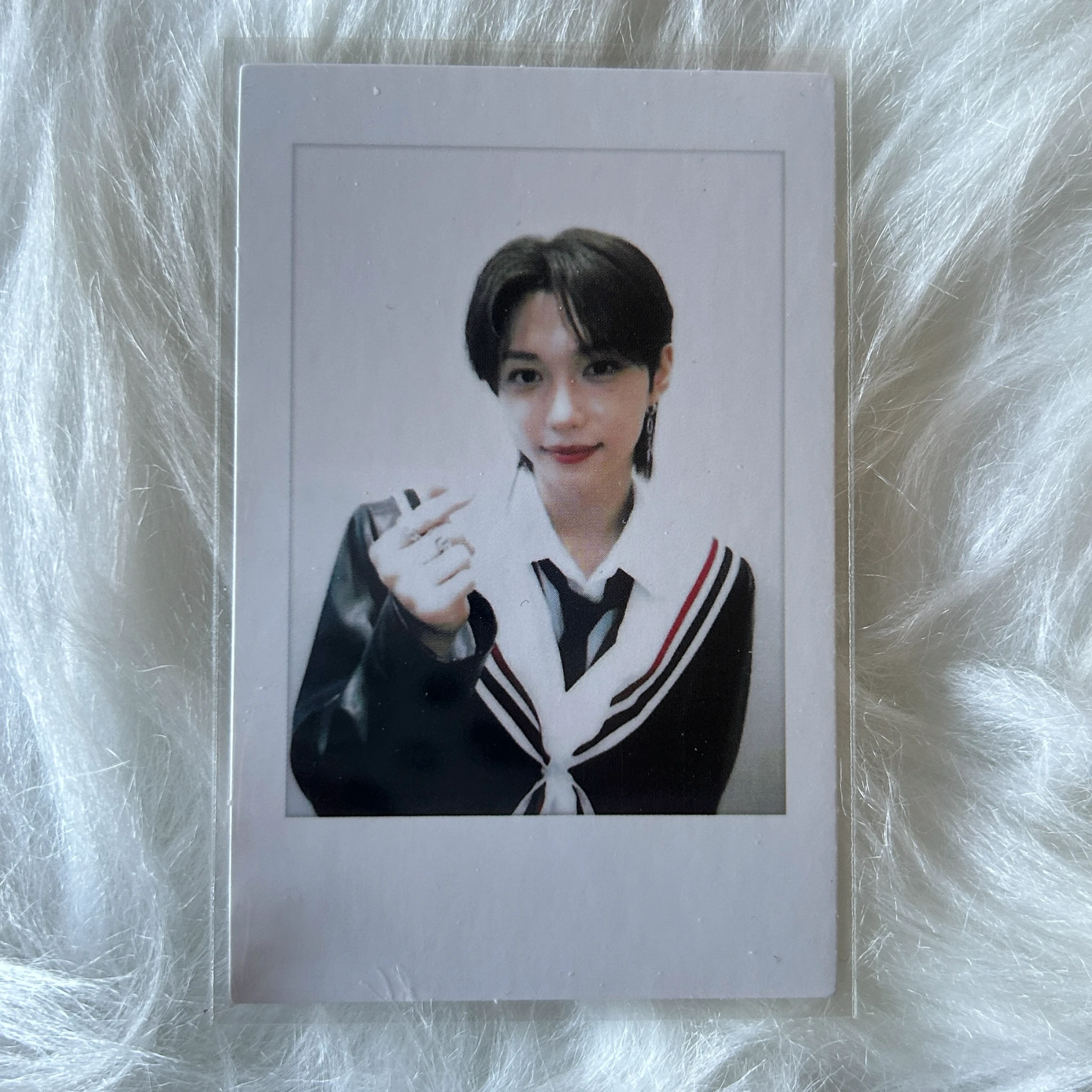 Stray Kids Felix Stray Kids - Felix - Maxident Album pob (pre-order benefit) withfans / yizhiyu (yzy) polaroid listing photo 1