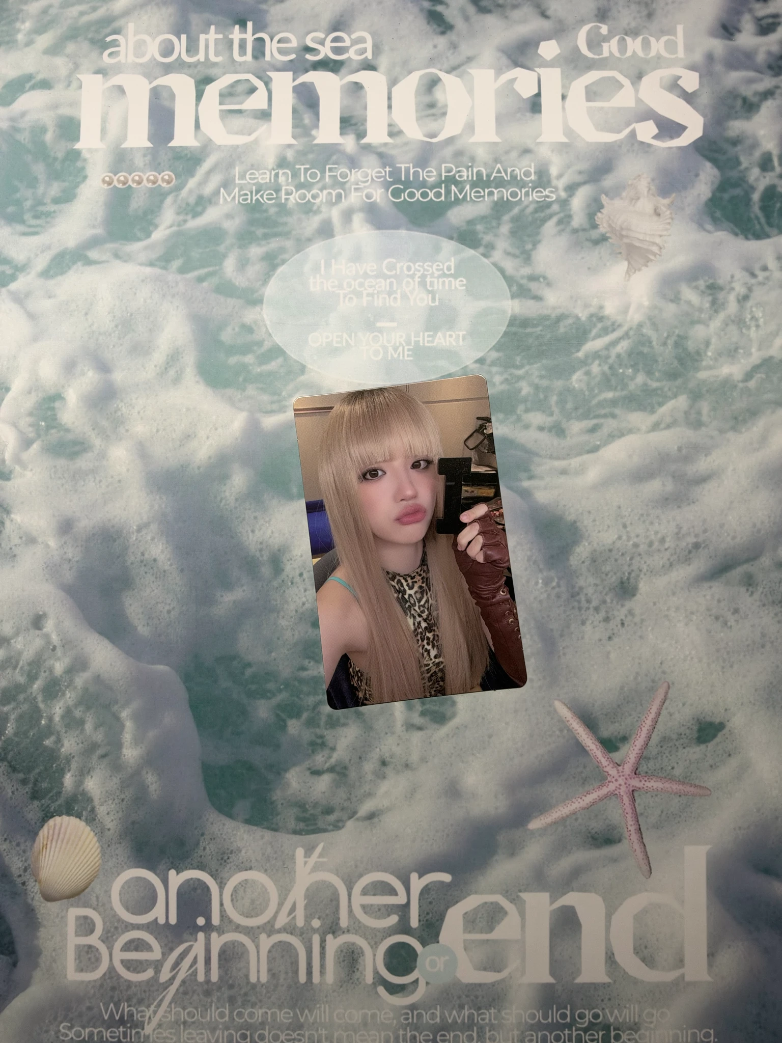 i-dle Yuqi (G)I-DLE - Miyeon - I Sway Album weverse pre-order benefit transparent listing photo 1