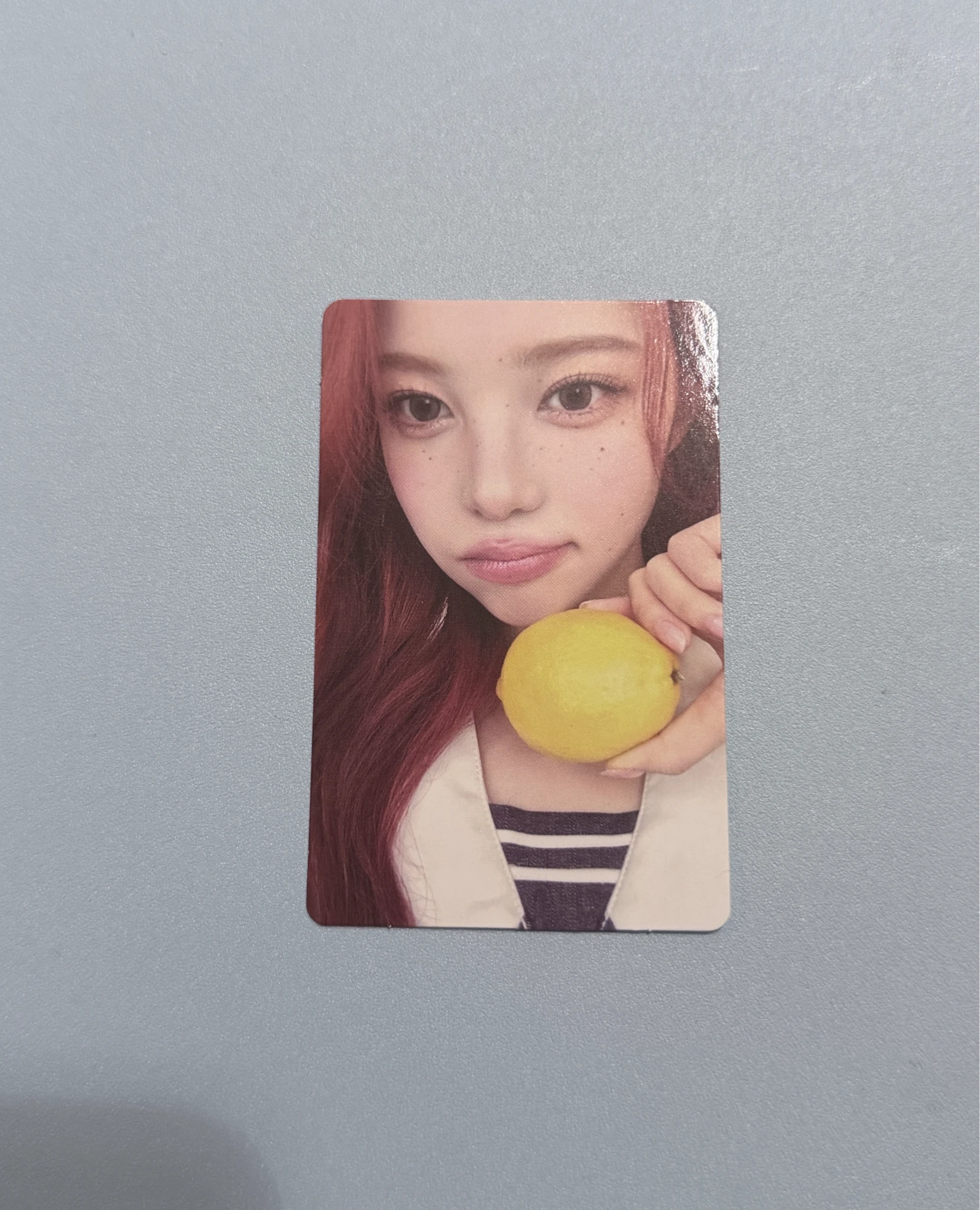 Hearts2Hearts Ian Hearts2Hearts - Ian - Lemon Tang Album trading card B version merch photocard listing photo 1