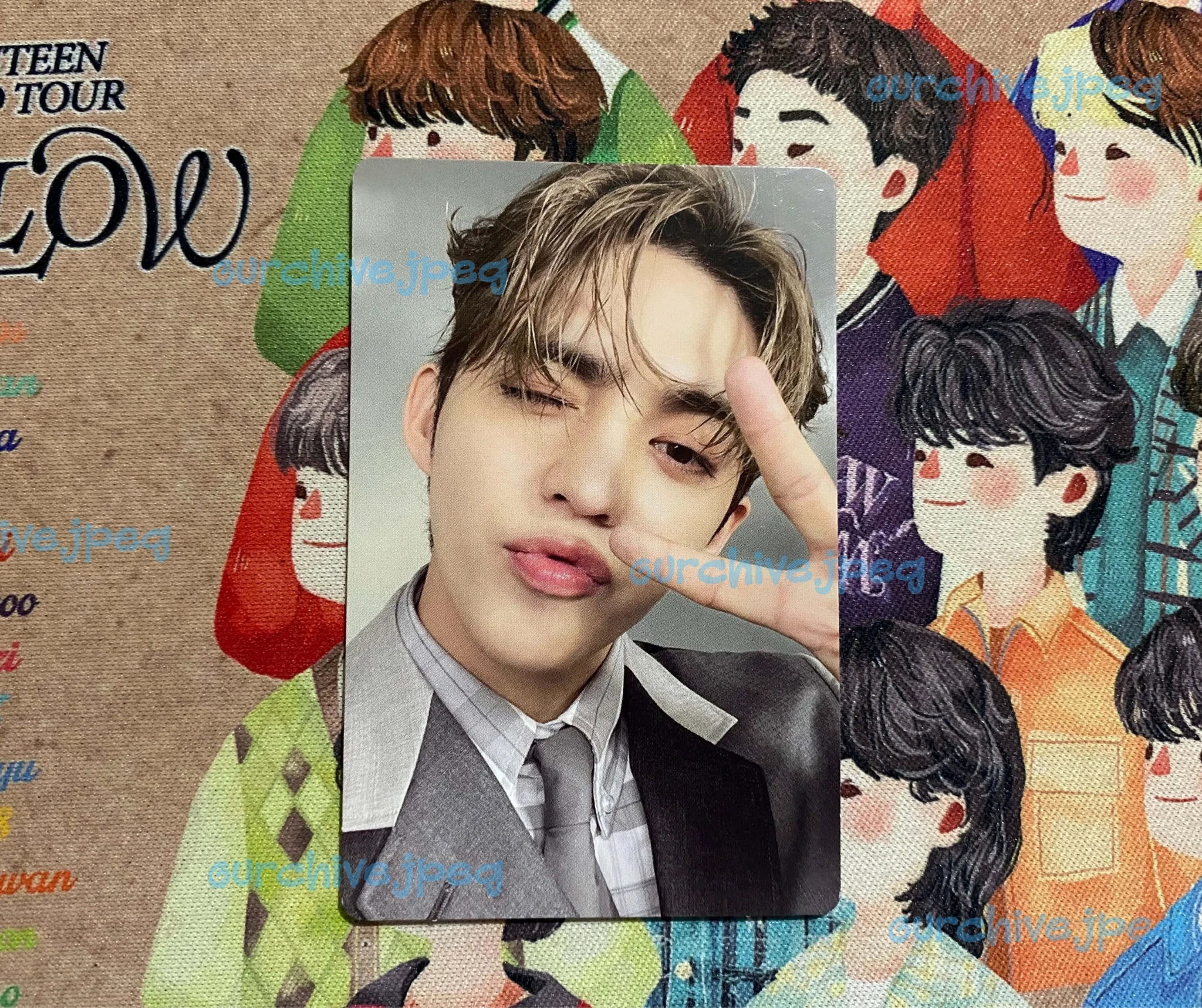 SEVENTEEN S.Coups SEVENTEEN - S.Coups - 17 IS RIGHT HERE Album album photocard here version listing photo 1