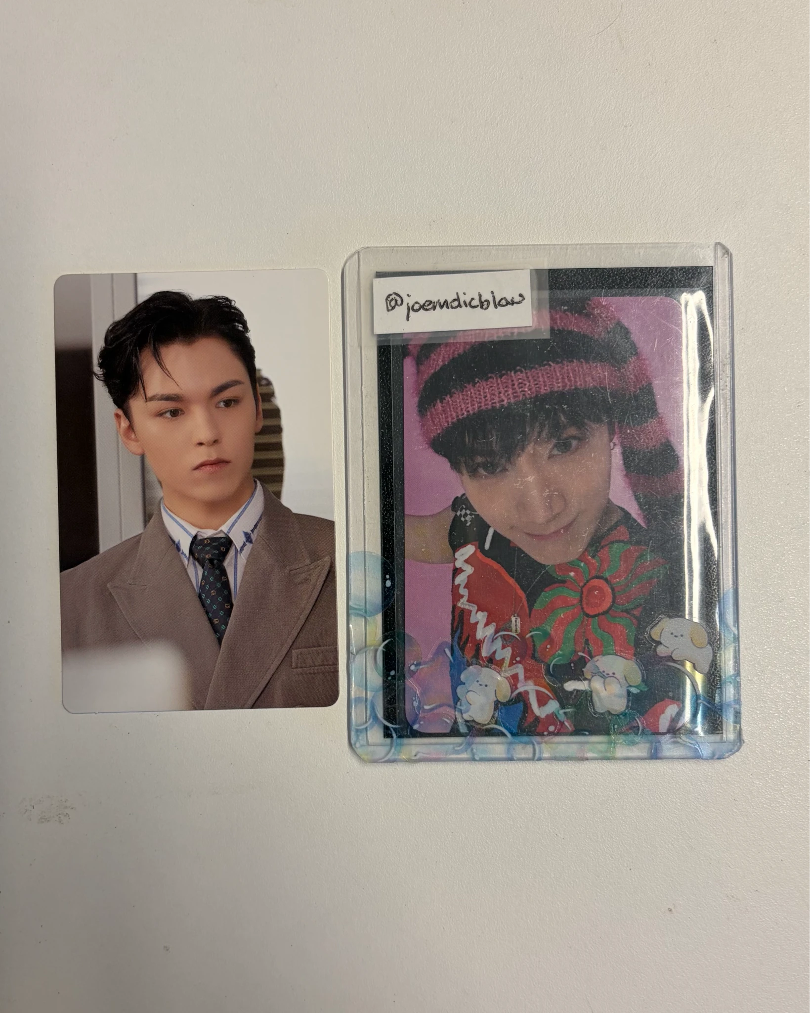 SEVENTEEN Vernon SEVENTEEN - Vernon - FML Album weverse global shop (wvg) pob (pre-order benefit) regular version listing photo 1
