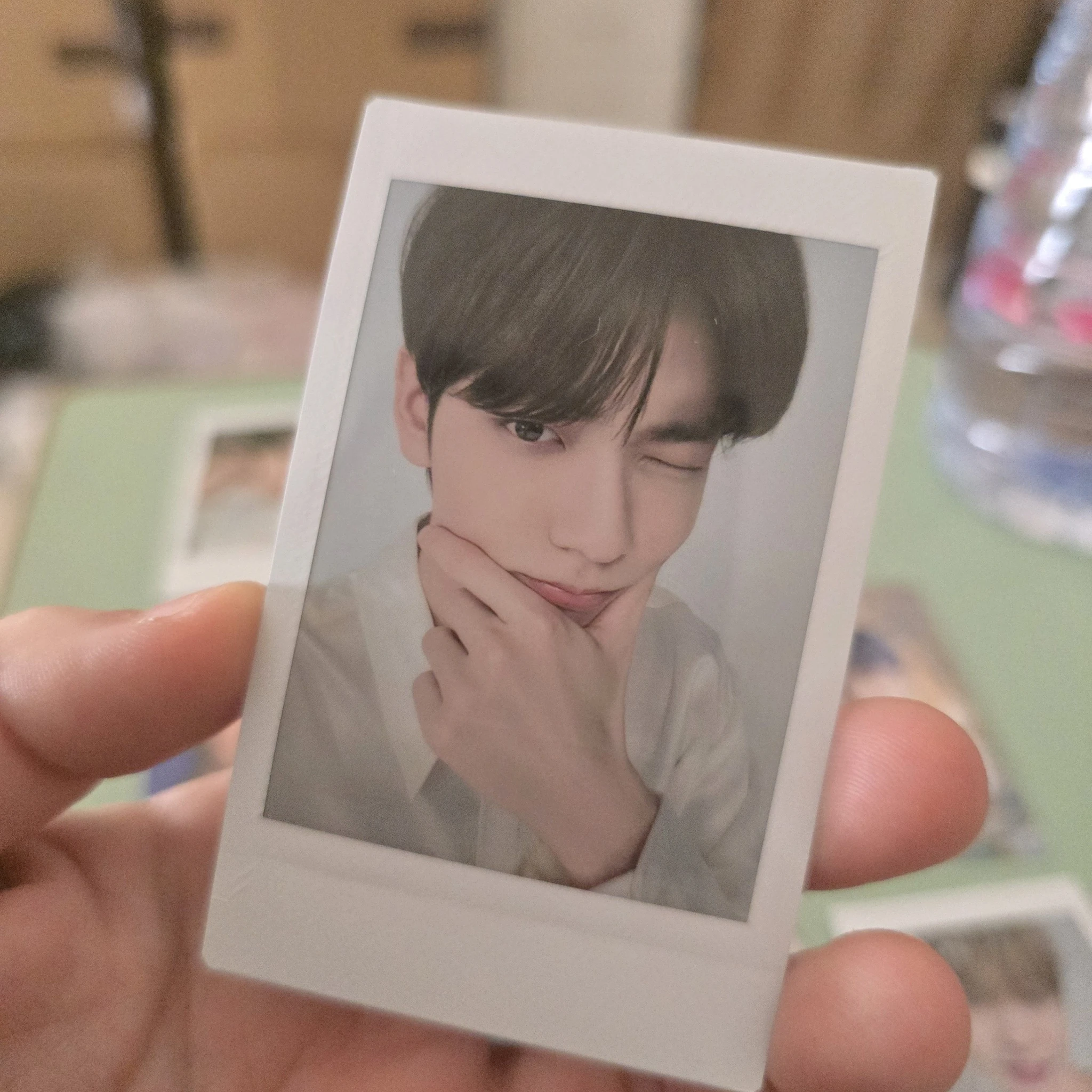 TOMORROW X TOGETHER Soobin TOMORROW X TOGETHER - Soobin - ACT:PROMISE Event polaroid japan exclusive listing photo 1