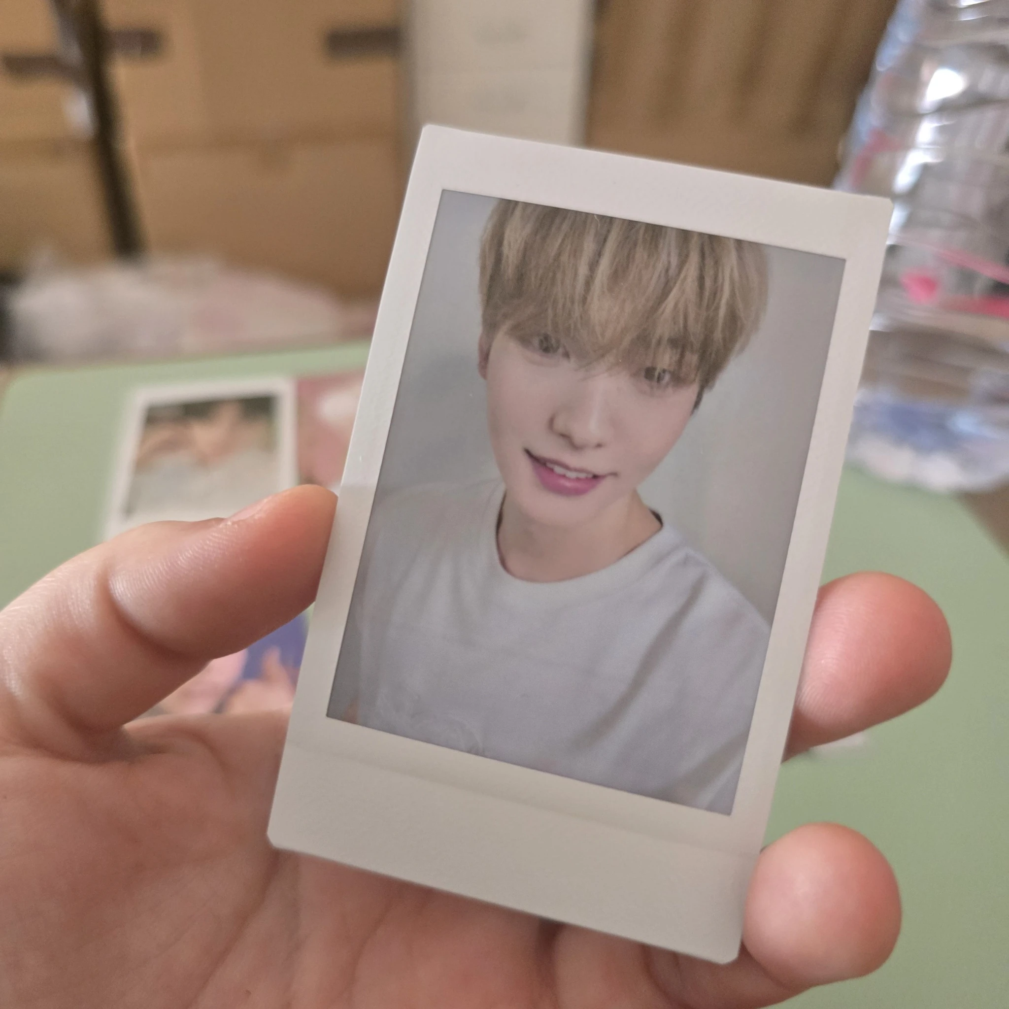 TOMORROW X TOGETHER Soobin TOMORROW X TOGETHER - Soobin - ACT:PROMISE Event encore japan polaroid version 2 merch listing photo 1
