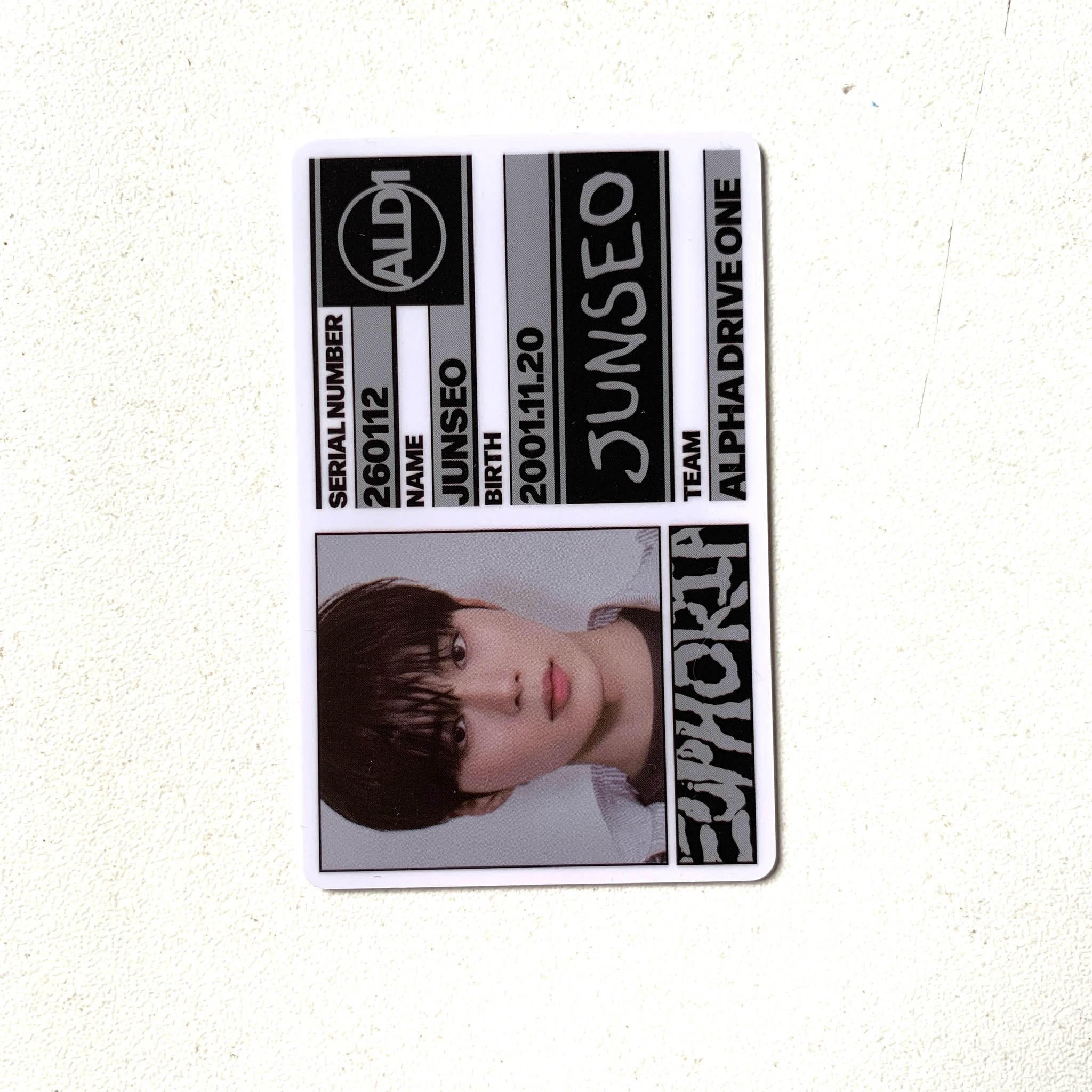 ALPHA DRIVE ONE Junseo ALPHA DRIVE ONE - Junseo - EUPHORIA Album album photocard listing photo 1