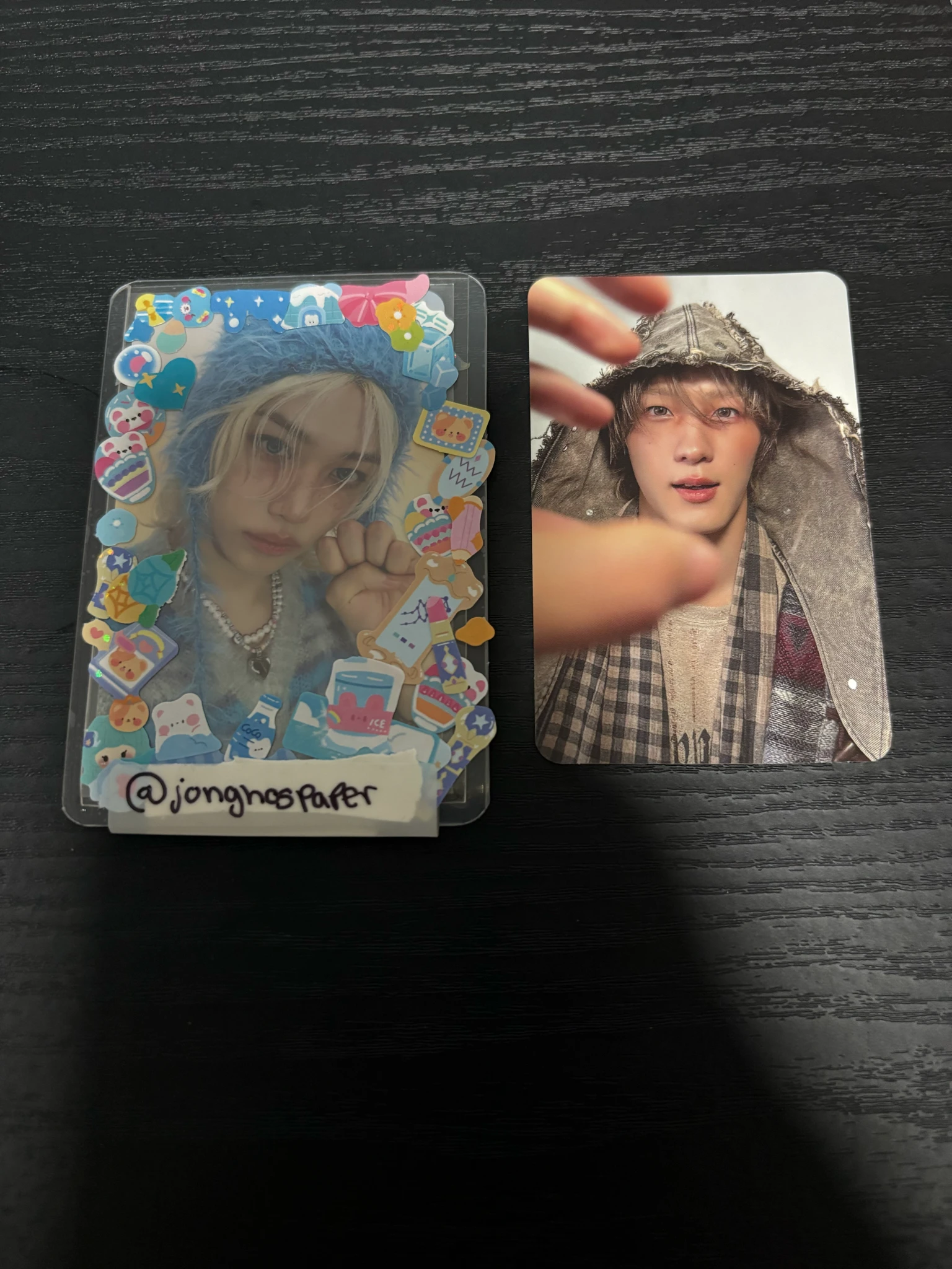 P1Harmony P1Harmony - Soul & Jongseob - UNIQUE Album album photocard A version double-sided listing photo 1