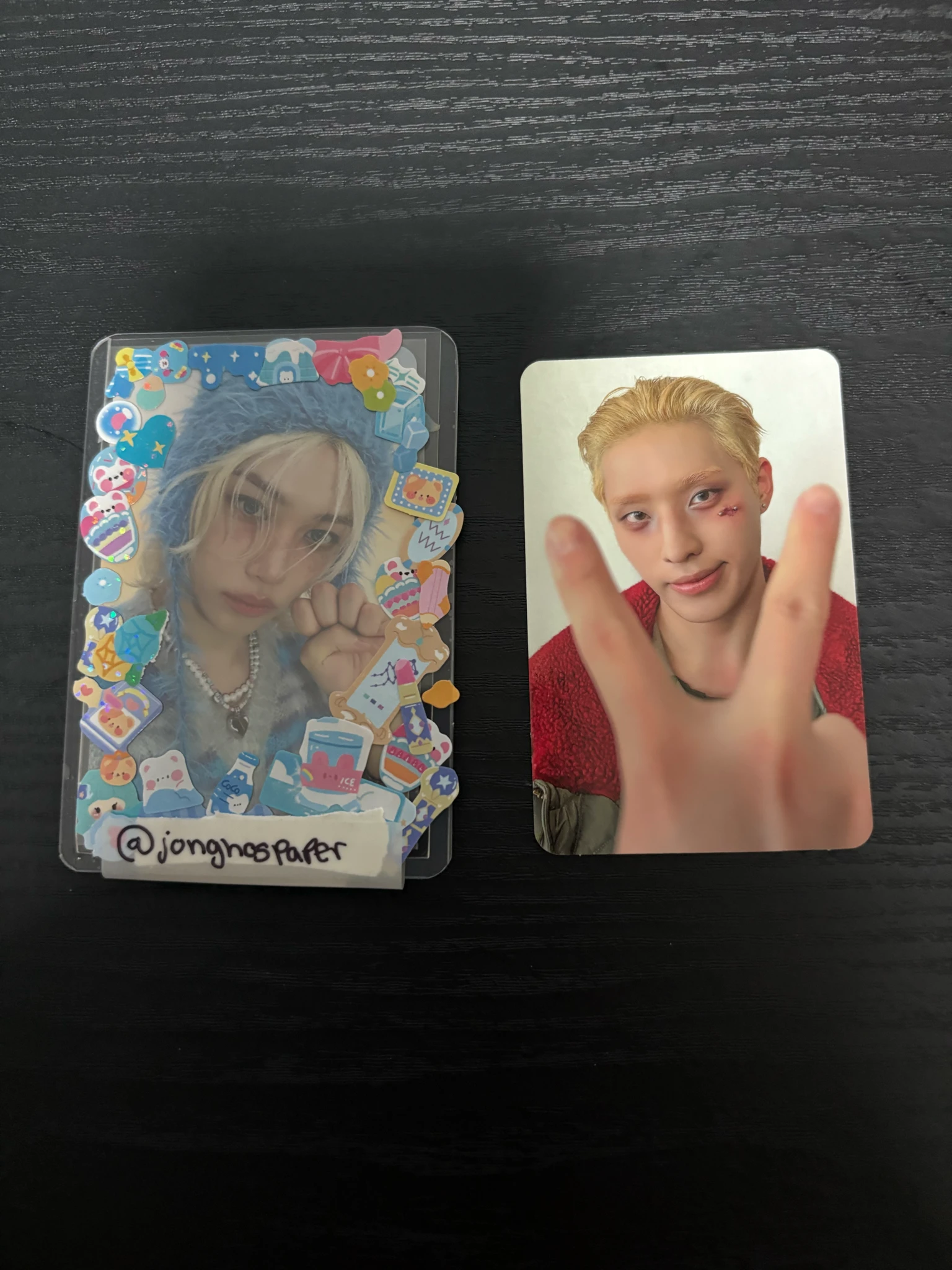 P1Harmony P1Harmony - Theo & Keeho - UNIQUE Album album photocard A version unit photocard listing photo 1