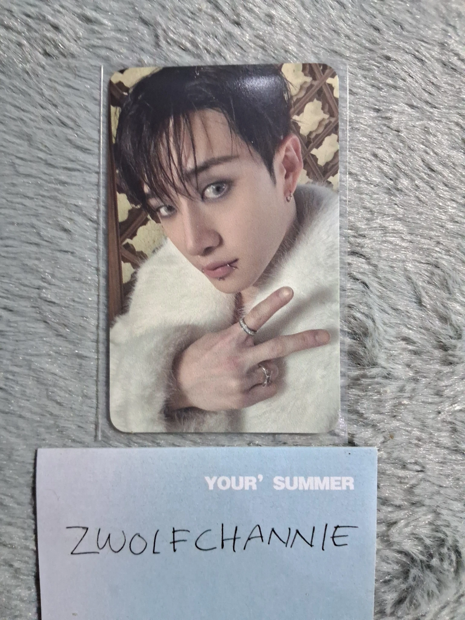 Stray Kids Bang Chan Stray Kids - Bang Chan - HOP Album jyp/fans shop pop-up lucky draw (LD) skzhop version listing photo 1