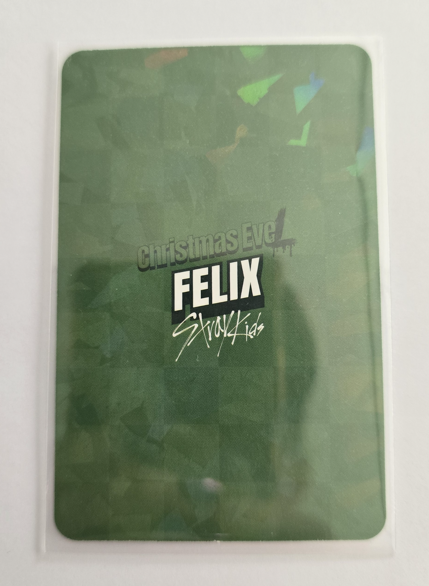 Stray Kids Felix Stray Kids - Felix - Christmas EveL Album album photocard glitter ver. glitter listing photo 2