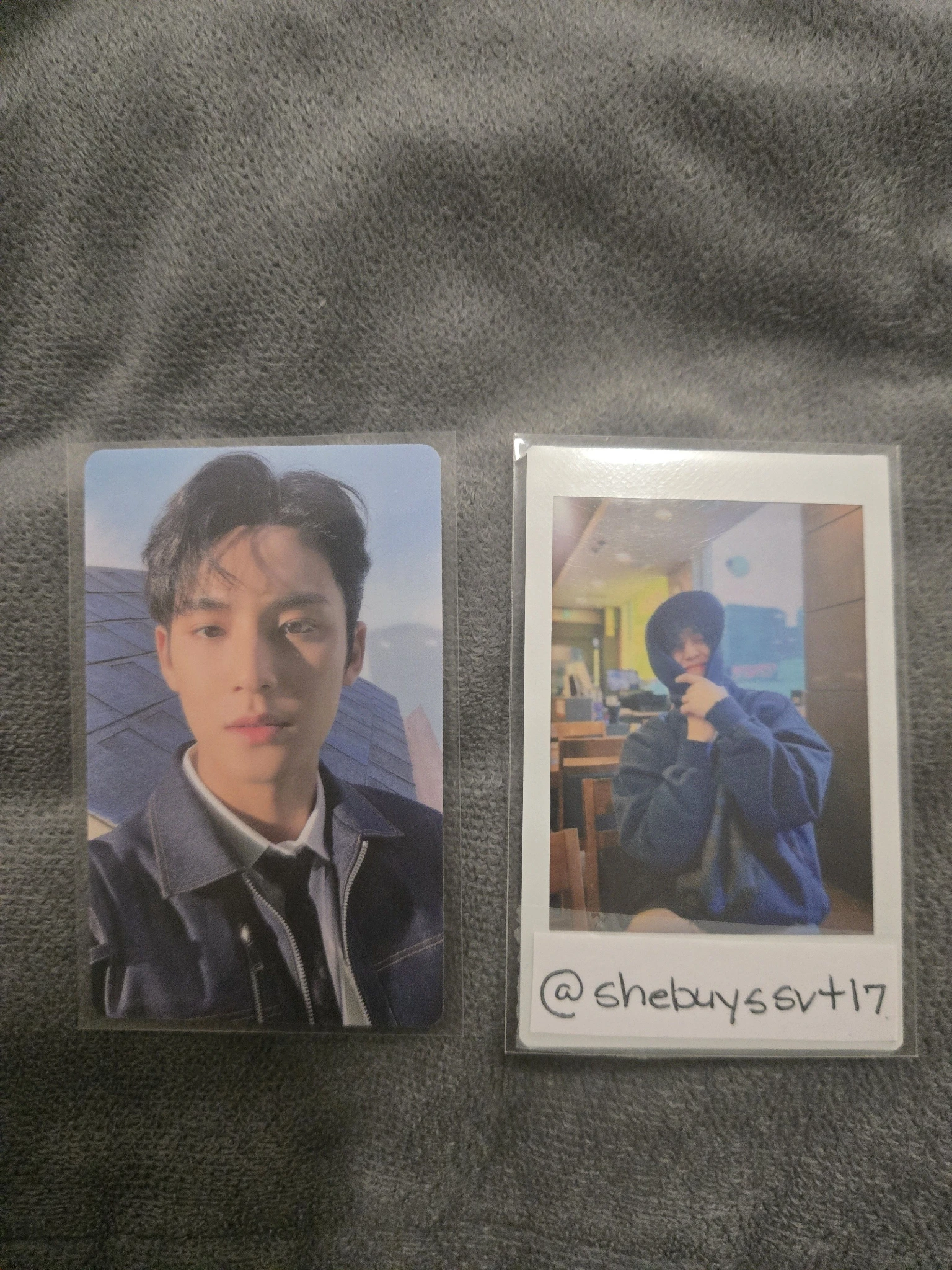 SEVENTEEN Mingyu SEVENTEEN - Mingyu - Attacca Album m2u lucky draw (LD) pvc card round 1 listing photo 1