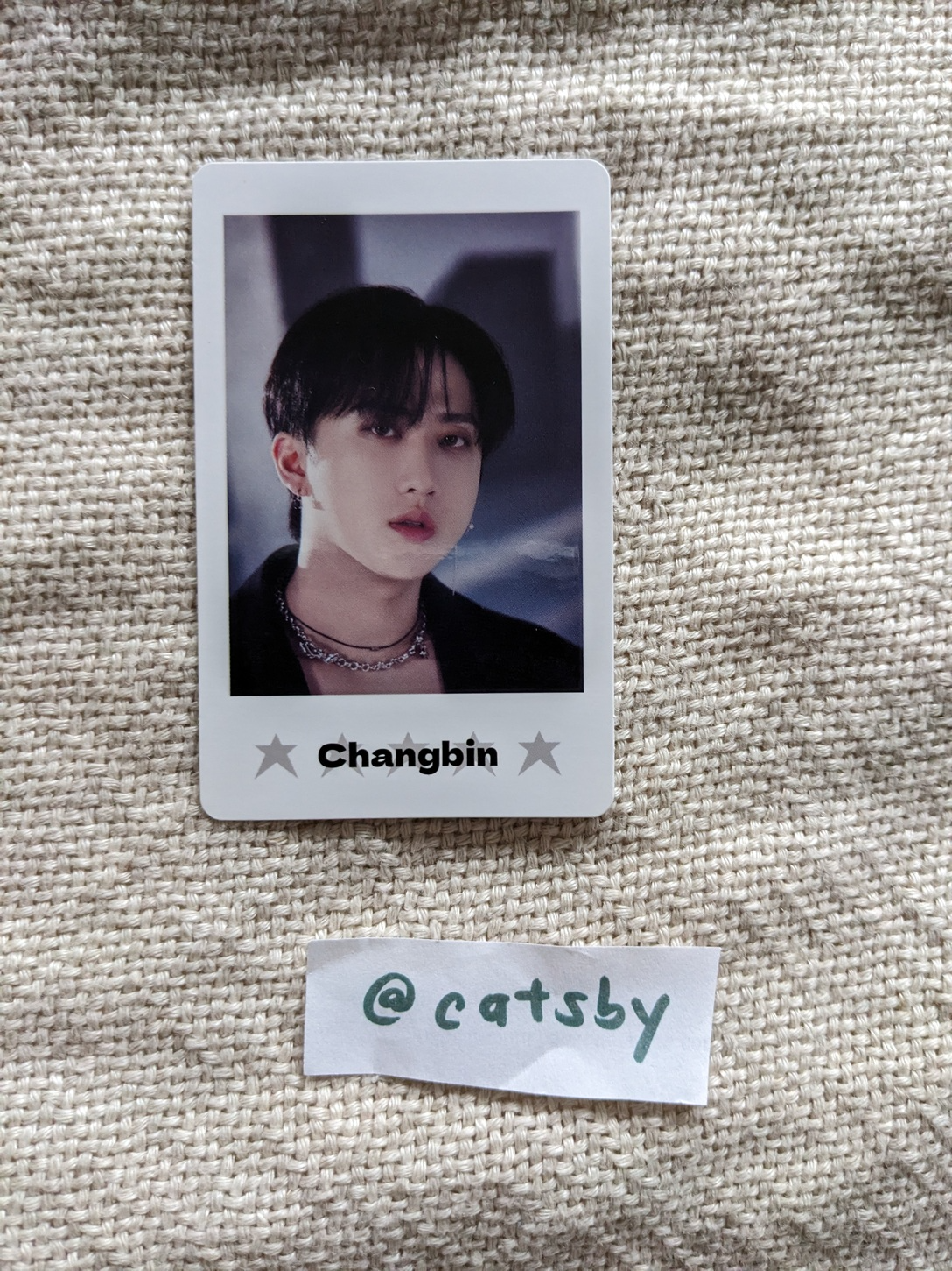 Stray Kids Changbin Stray Kids - Changbin - 5-Star Dome Tour 2023 Event merch photocard photocard set A version japan listing photo 1