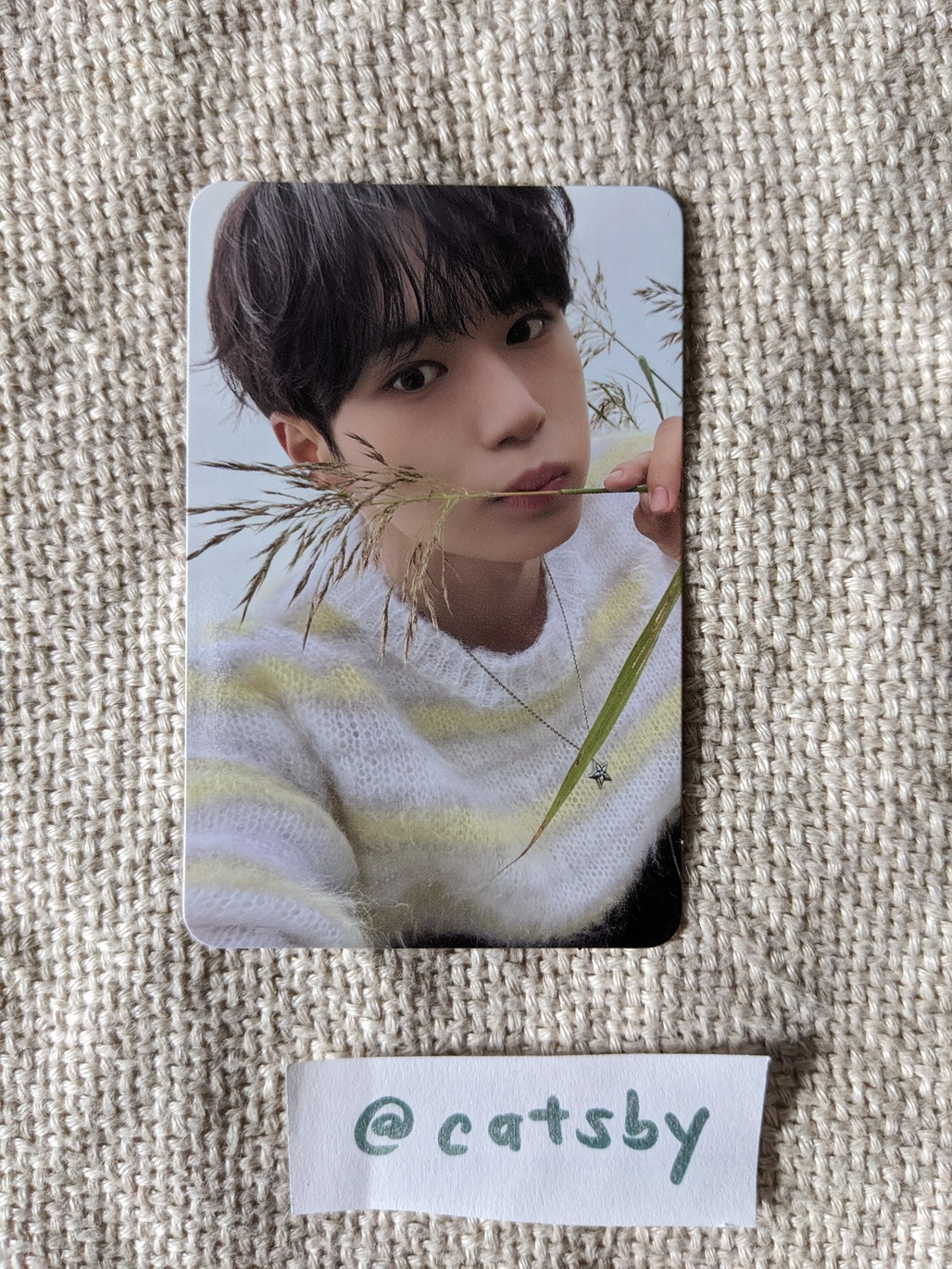 ALPHA DRIVE ONE Junseo ALPHA DRIVE ONE - Junseo - EUPHORIA Album star road version polaroid listing photo 1