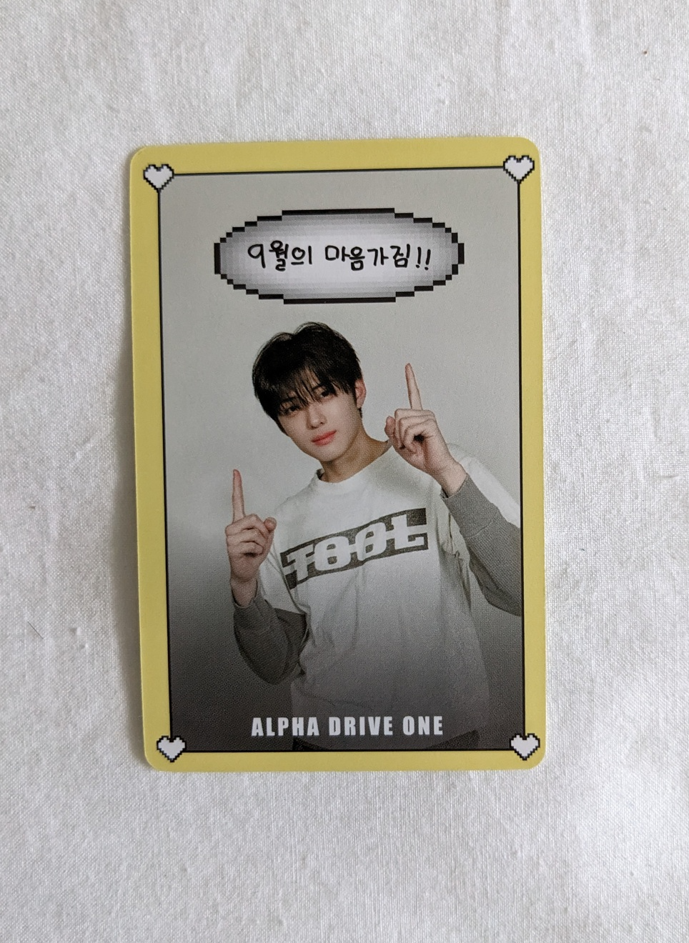 ALPHA DRIVE ONE Sanghyeon ALPHA DRIVE ONE - Sanghyeon - DICON VOLUME Nº33: HEARTS GROW ONE (B) Other photocard set photocard calendar dicon listing photo 1