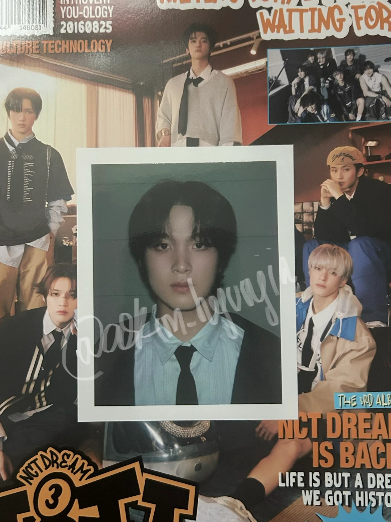NCT DREAM Haechan NCT DREAM - Haechan - ISTJ Album album inclusion polaroid listing photo 1