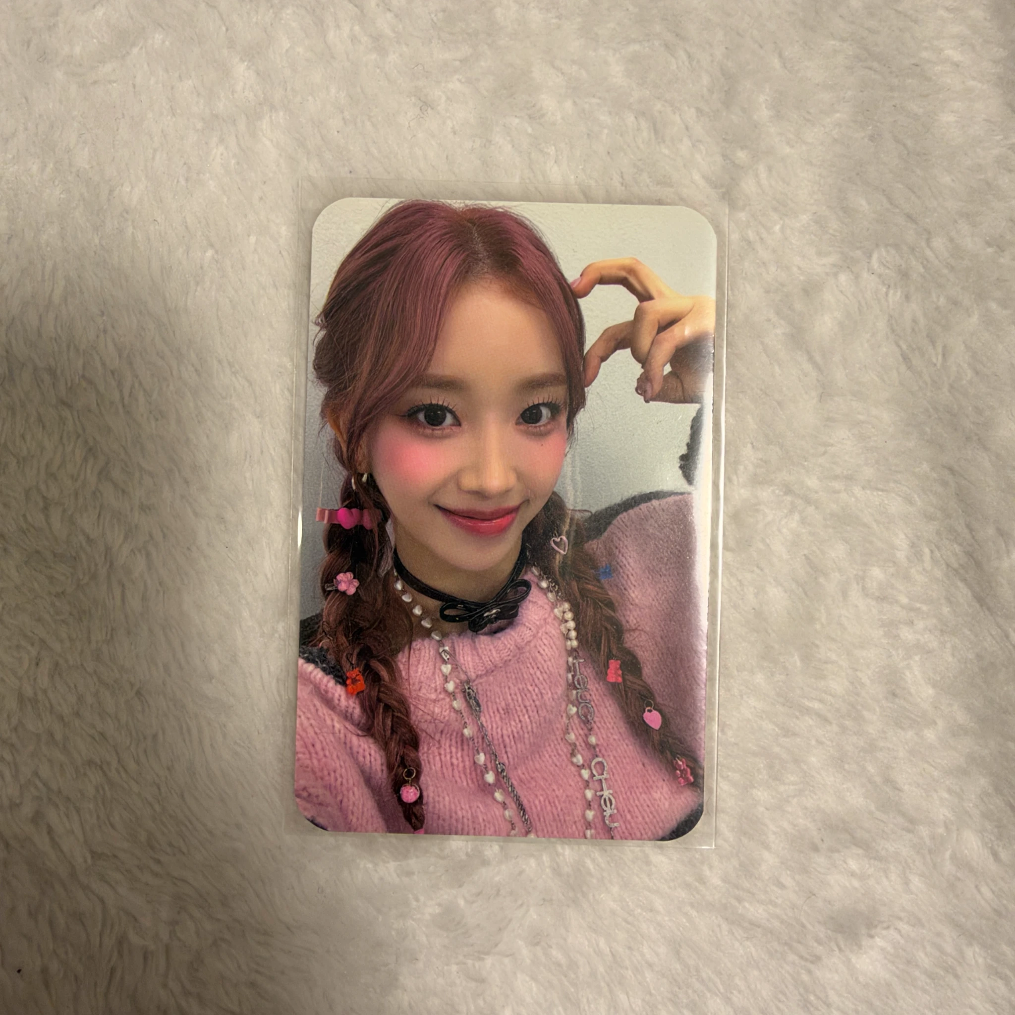 STAYC Sumin STAYC - Sumin - Teddy Bear Album apple music video call (fancall) fansign round 1 listing photo 1