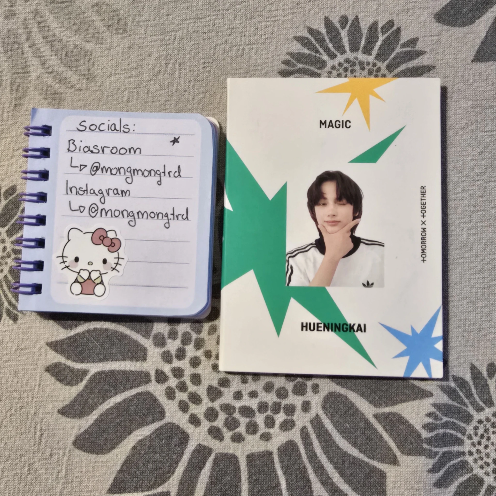 TOMORROW X TOGETHER Huening Kai TOMORROW X TOGETHER - Huening Kai - The Dream Chapter: Magic Album student id pad album inclusion listing photo 1