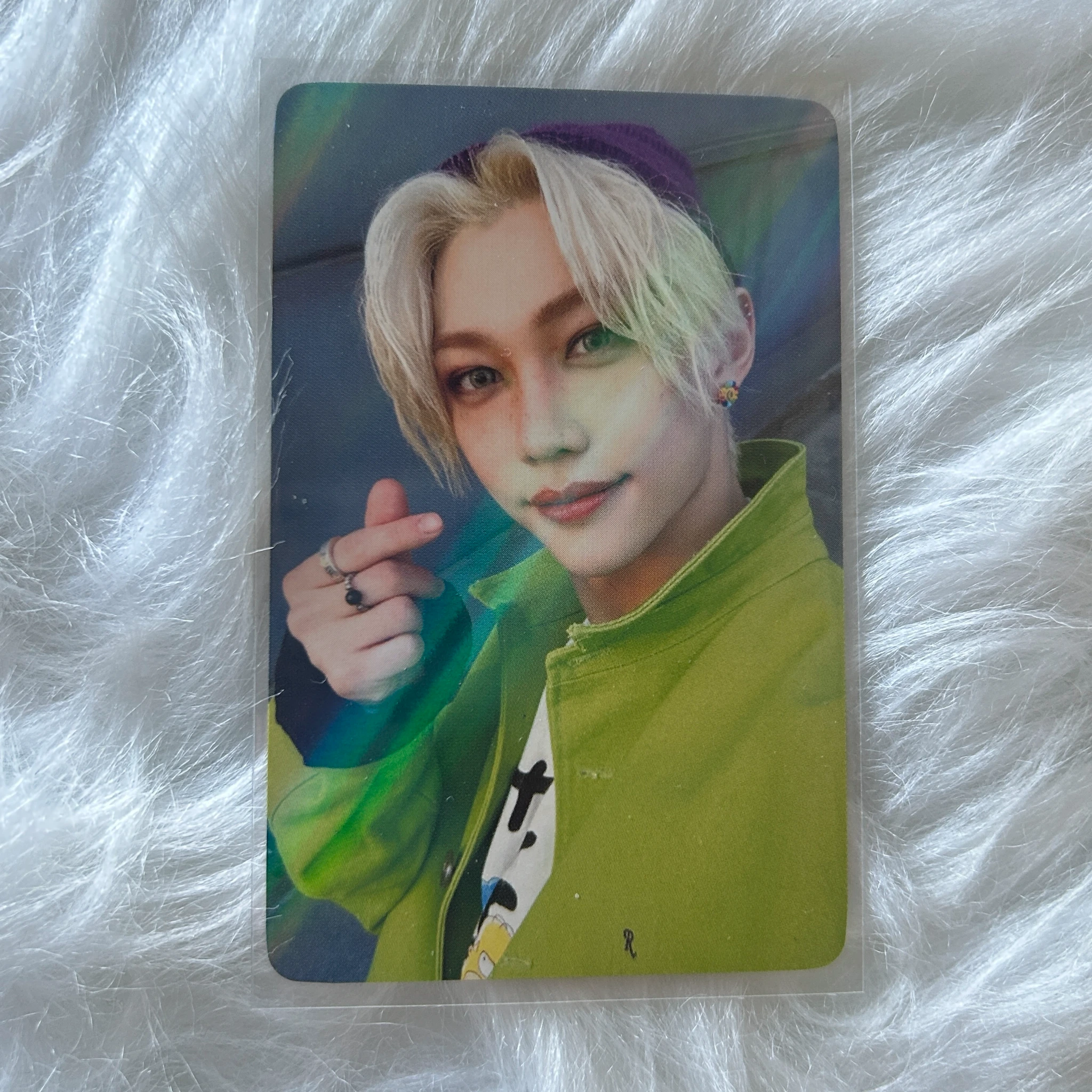 Stray Kids Felix Stray Kids - Felix - Oddinary Album pre-order benefit (pob) makestar holographic (hologram) listing photo 1