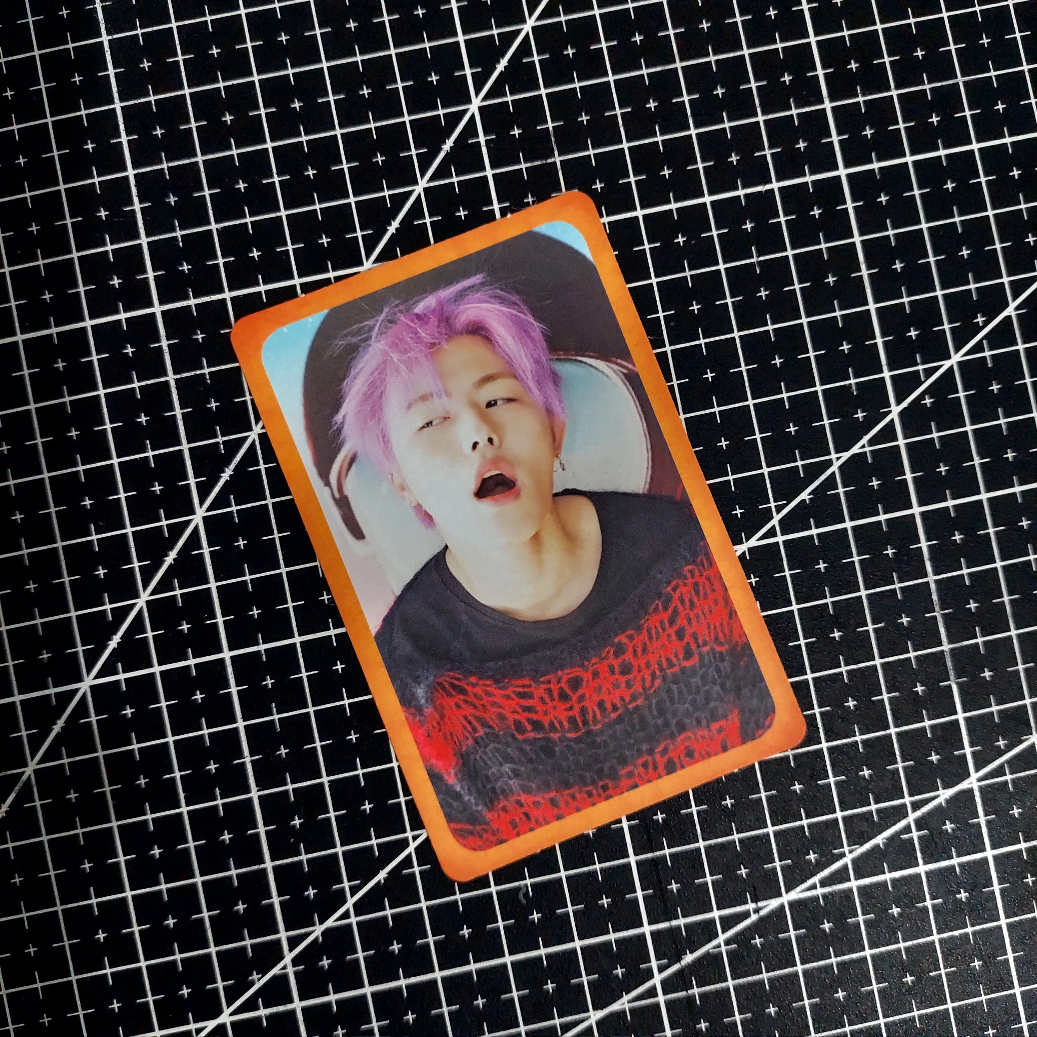 Block B U-Kwon Block B - U-Kwon - Montage Album orange border listing photo 1