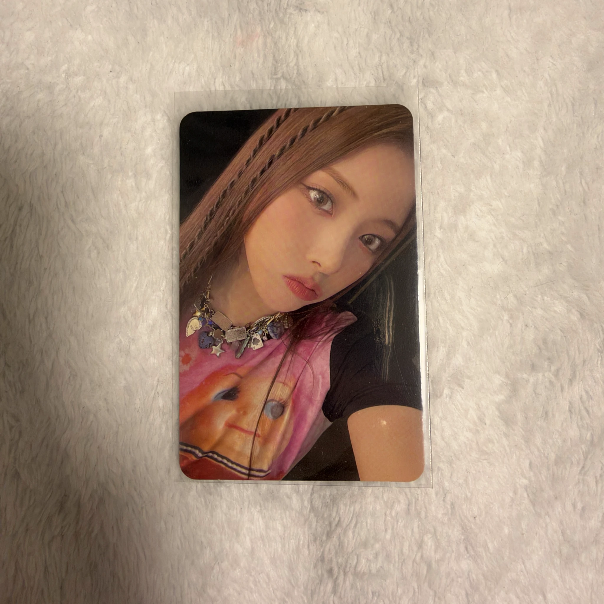 NMIXX Jiwoo NMIXX - Jiwoo - ENTWURF Album album photocard standard version korean album light version grey back listing photo 1