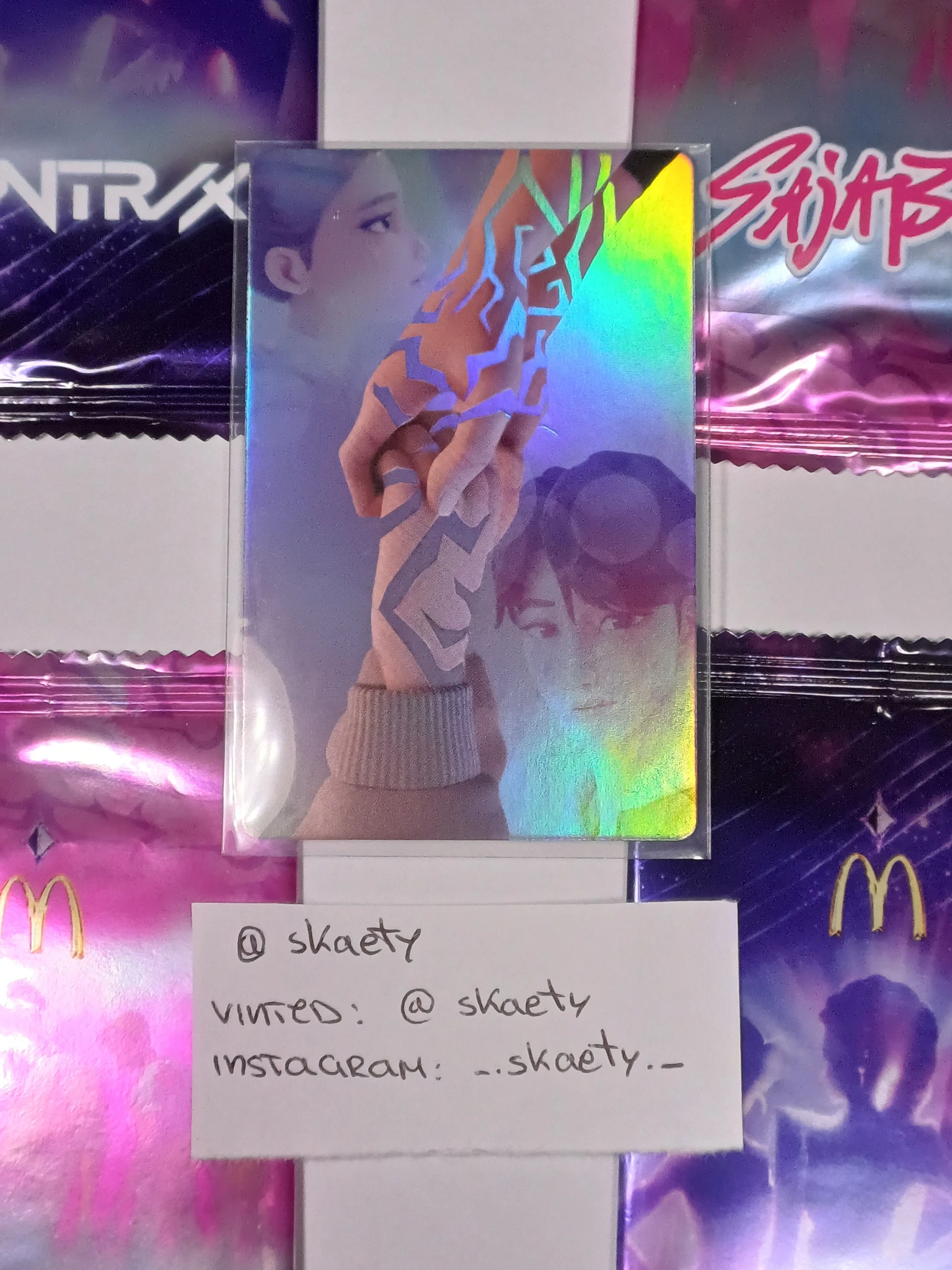 KPop Demon Hunters KPop Demon Hunters - Rumi & Jinu - McDonald’s KPop Demon Hunters Meal Other merch photocard purchase benefit brand collaboration mcdonald's listing photo 1