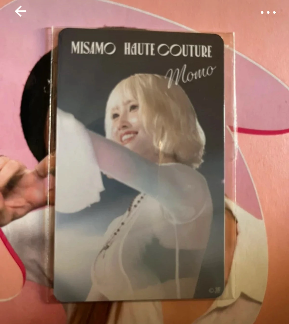 TWICE Momo TWICE - Momo - MISAMO Japan Dome Tour 2024 ‘HAUTE COUTURE’ Event once japan version fanclub benefit venue-limited encore listing photo 1