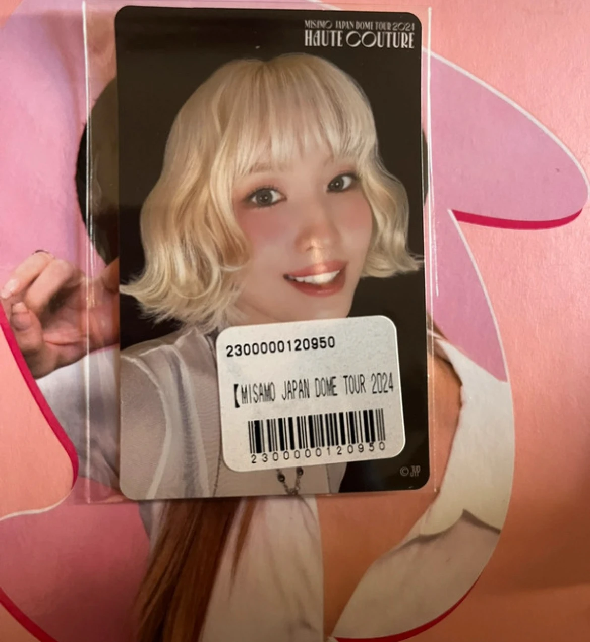 TWICE Momo TWICE - Momo - MISAMO Japan Dome Tour 2024 ‘HAUTE COUTURE’ Event japan lottery online sticker listing photo 1