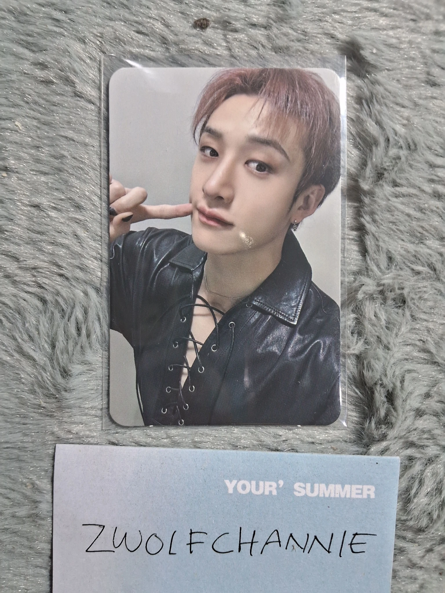 Stray Kids Bang Chan Stray Kids - Bang Chan - Rock-Star Album soundwave lucky draw round 4 listing photo 1