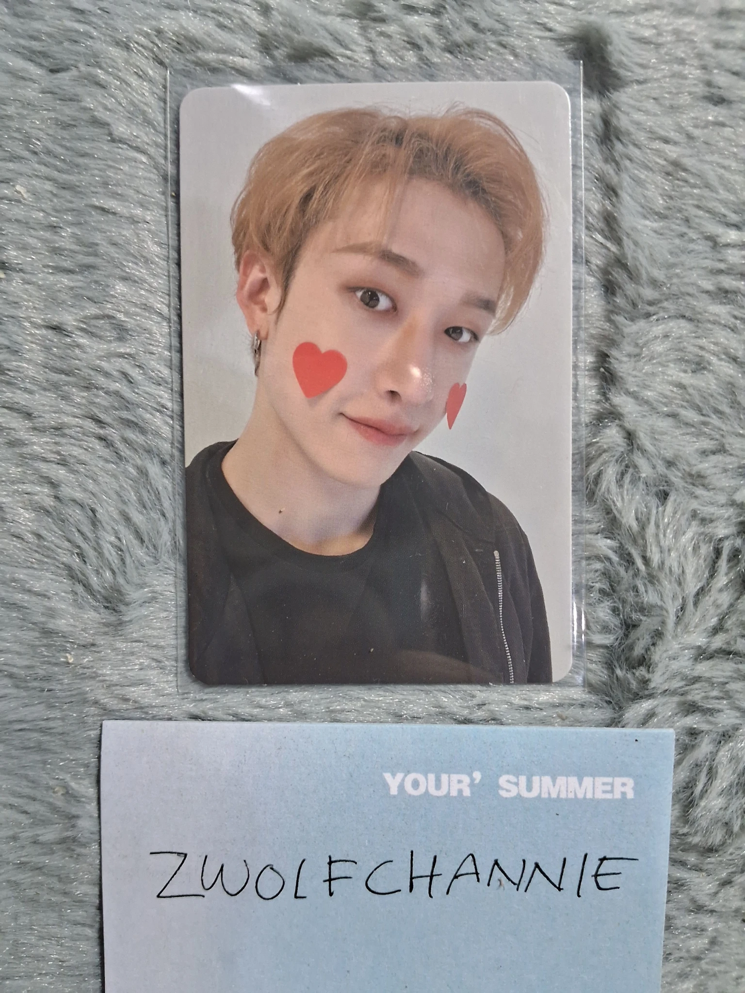 Stray Kids Bang Chan Stray Kids - Bang Chan - Rock-Star Pop-Up Store Event soundwave pop-up store giveaway event purchase benefit round 2 listing photo 1