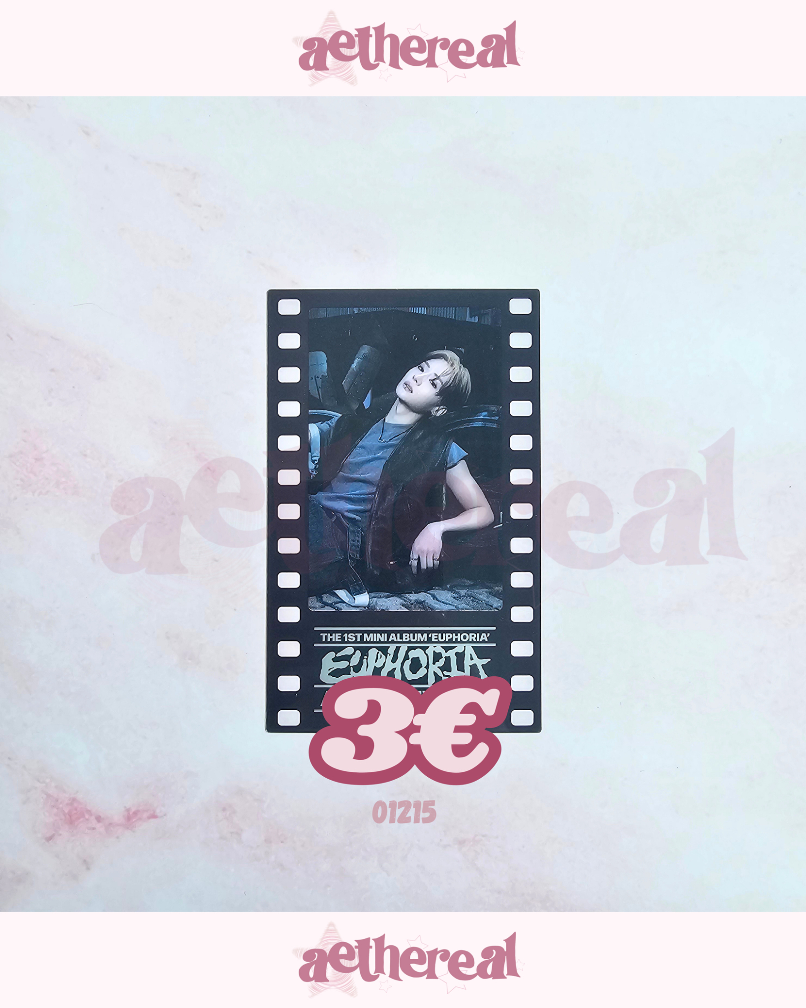 ALPHA DRIVE ONE Sangwon ALPHA DRIVE ONE - Sangwon - EUPHORIA Album merch photocard film strip freak alarm version trading card listing photo 1
