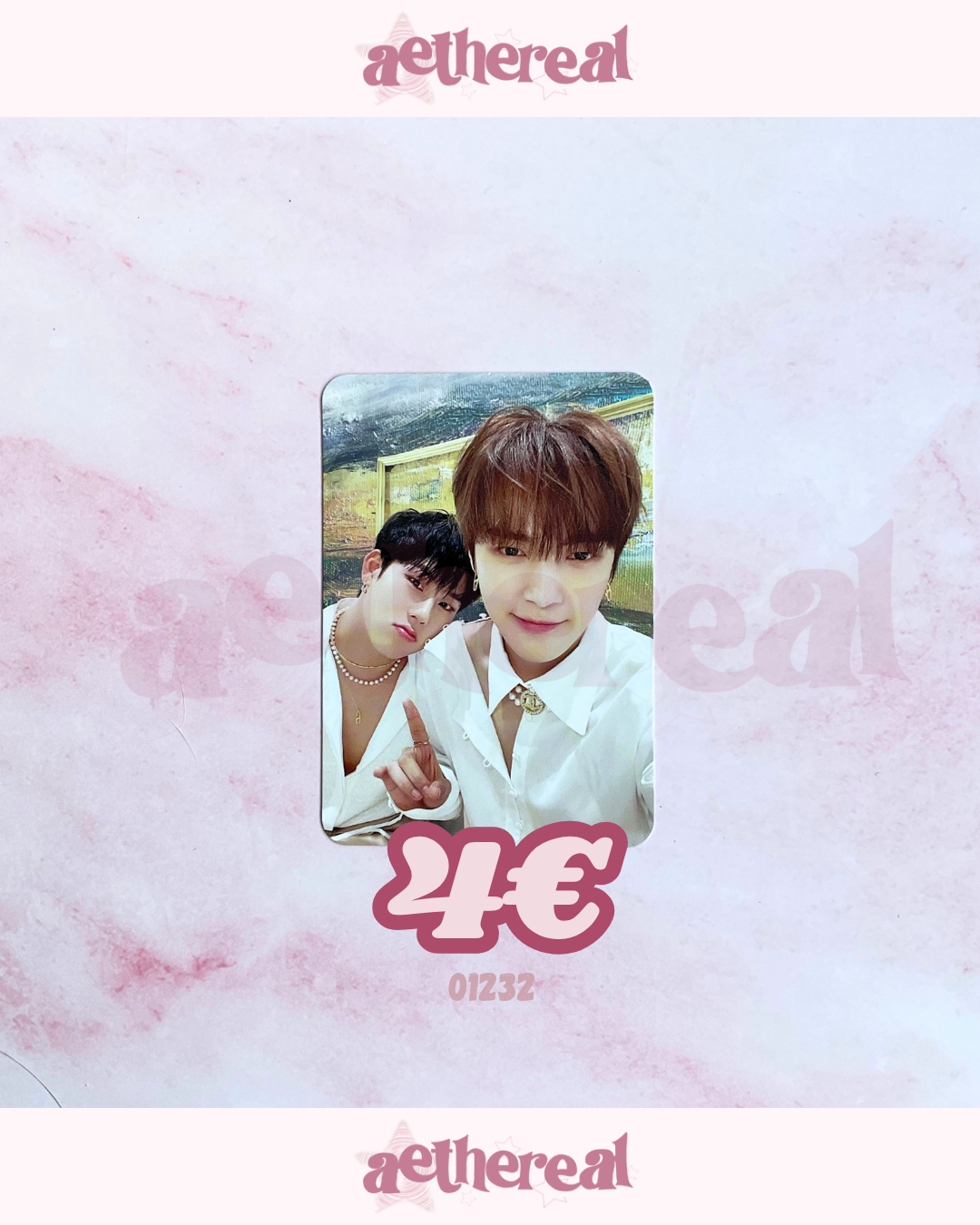 MONSTA X MONSTA X - Minhyuk & Joohoney - REASON Album album photocard listing photo 1