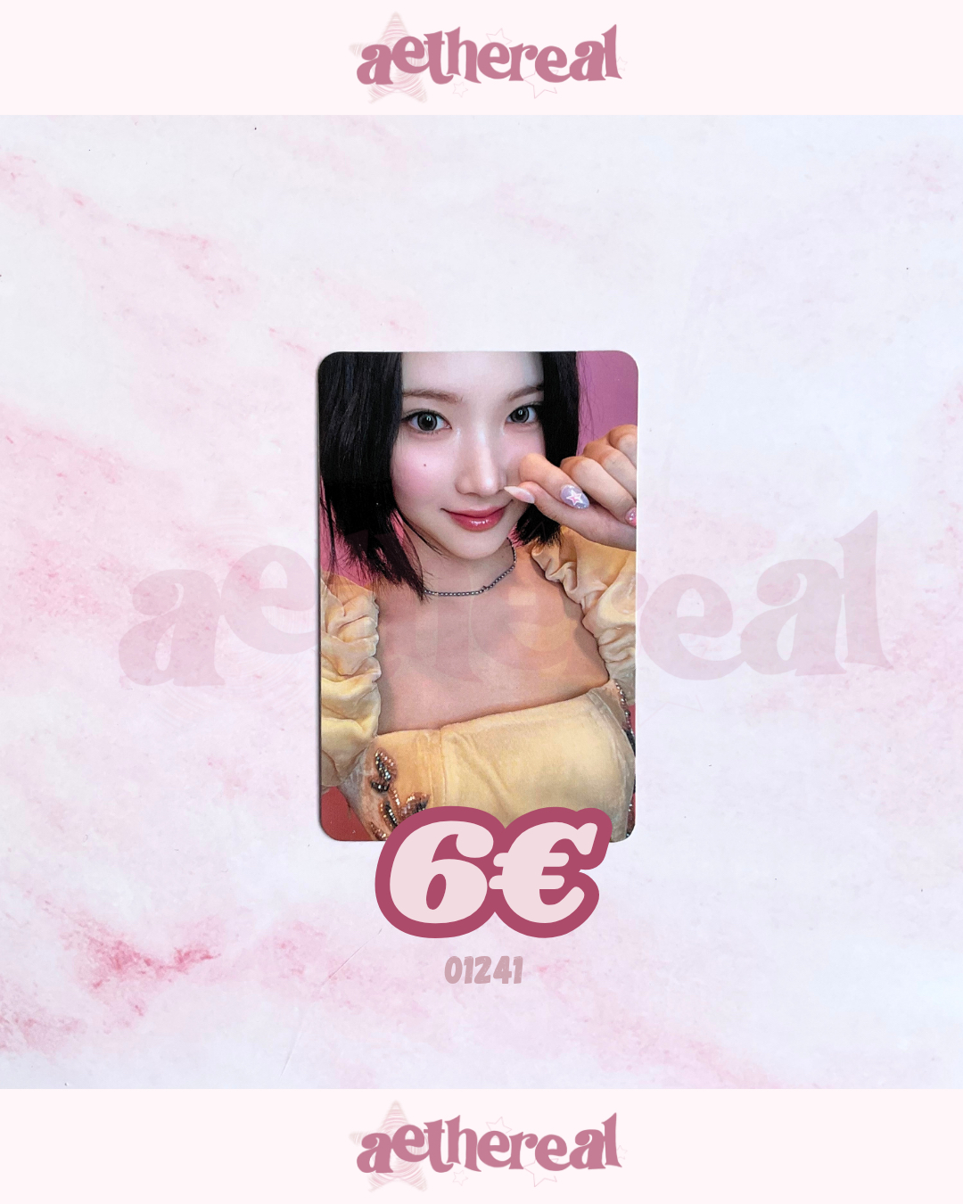 Hearts2Hearts Jiwoo Hearts2Hearts - Jiwoo - The Chase Album album photocard korean album photobook version listing photo 1