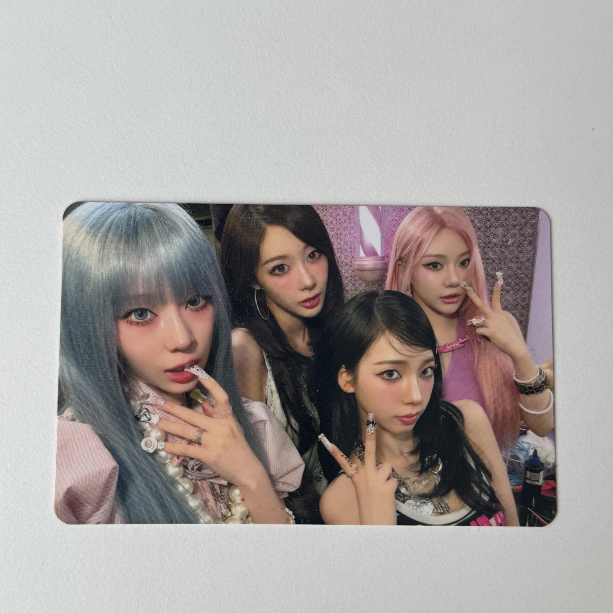 aespa aespa - KISS N TELL Album limited edition album photocard japanese album listing photo 1
