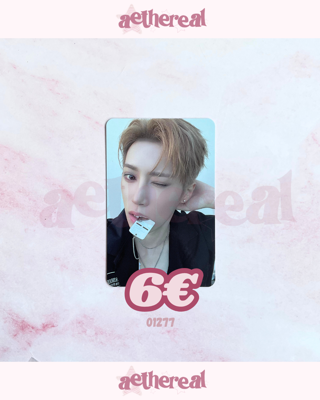 ALPHA DRIVE ONE Arno ALPHA DRIVE ONE - Arno - EUPHORIA Album album photocard listing photo 1
