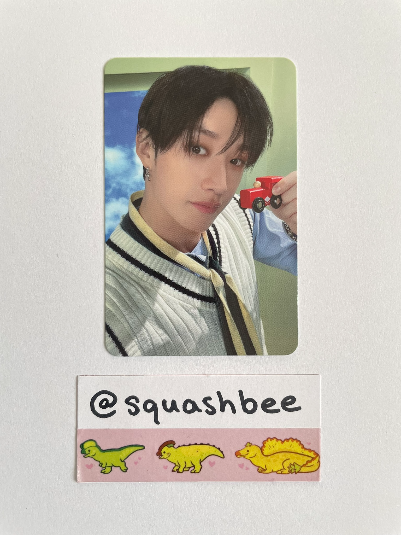 Stray Kids Bang Chan Stray Kids - Bang Chan - STAY Over The Rain Official Fan Club 5th Gen Other photocard set listing photo 1