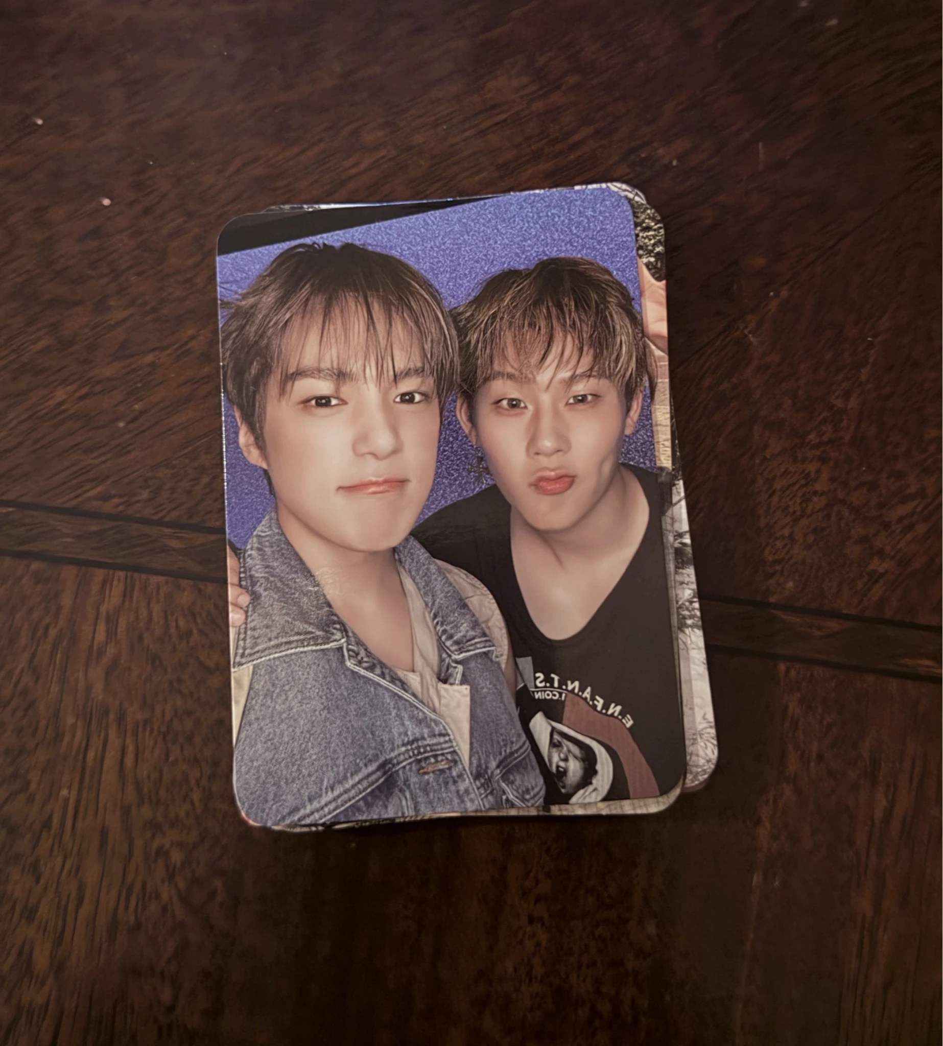 MONSTA X MONSTA X - Minhyuk & Joohoney - THE X Album album photocard listing photo 1