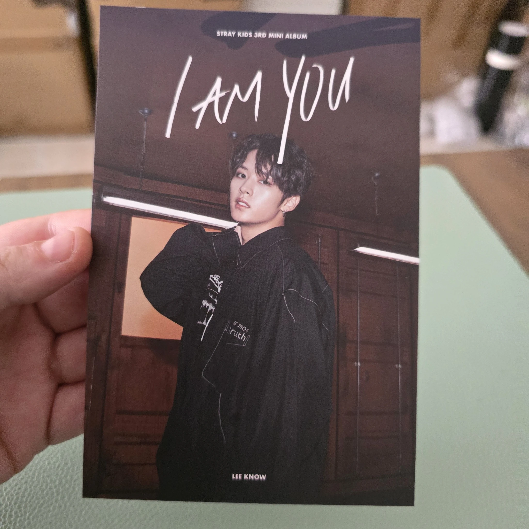Stray Kids Lee Know Stray Kids - Lee Know - I am YOU Album version 1 postcard pre-order benefit (pob) listing photo 1