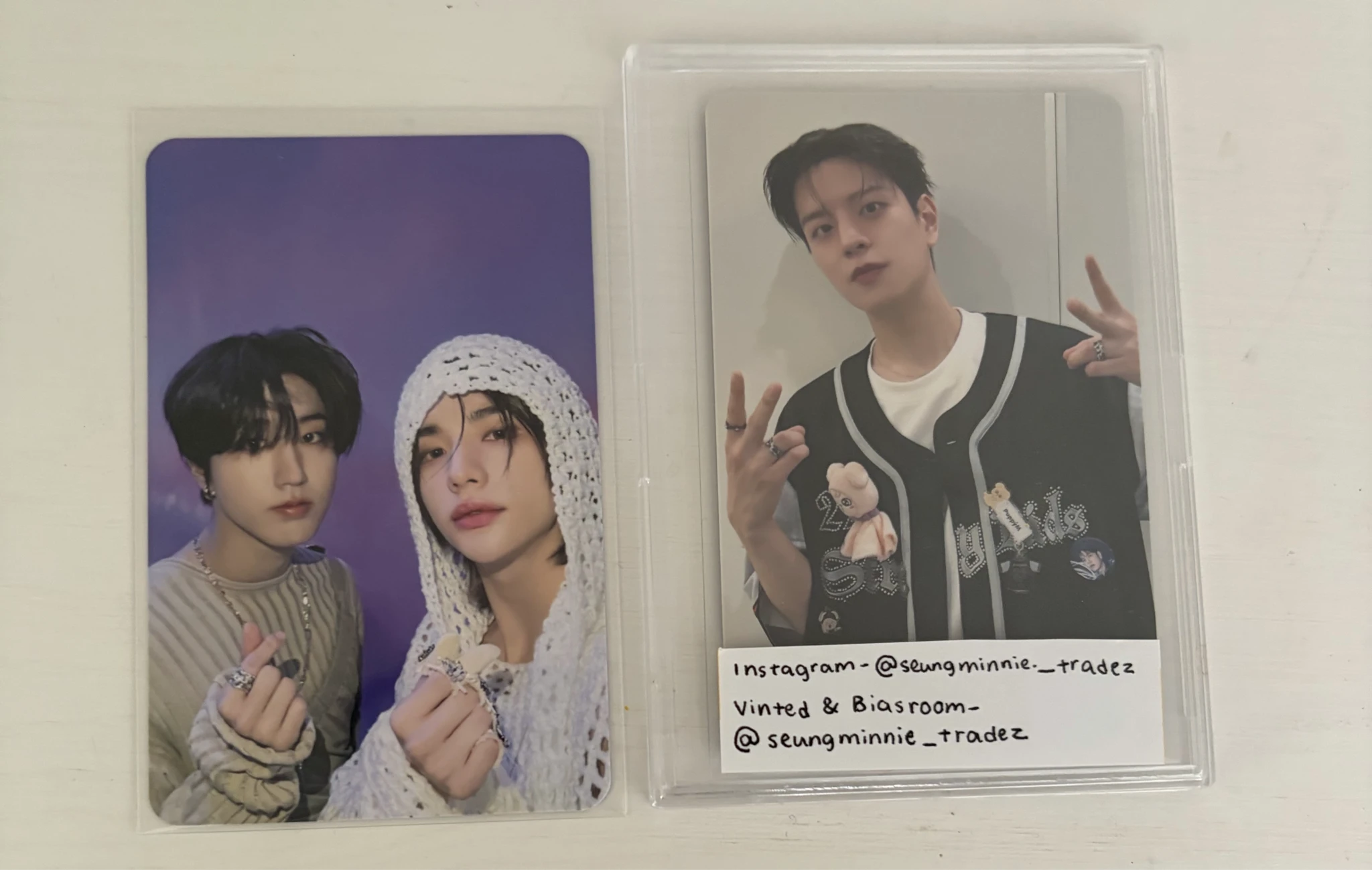 Stray Kids Stray Kids - Han & Hyunjin - Rock Star Album album photocard listing photo 1