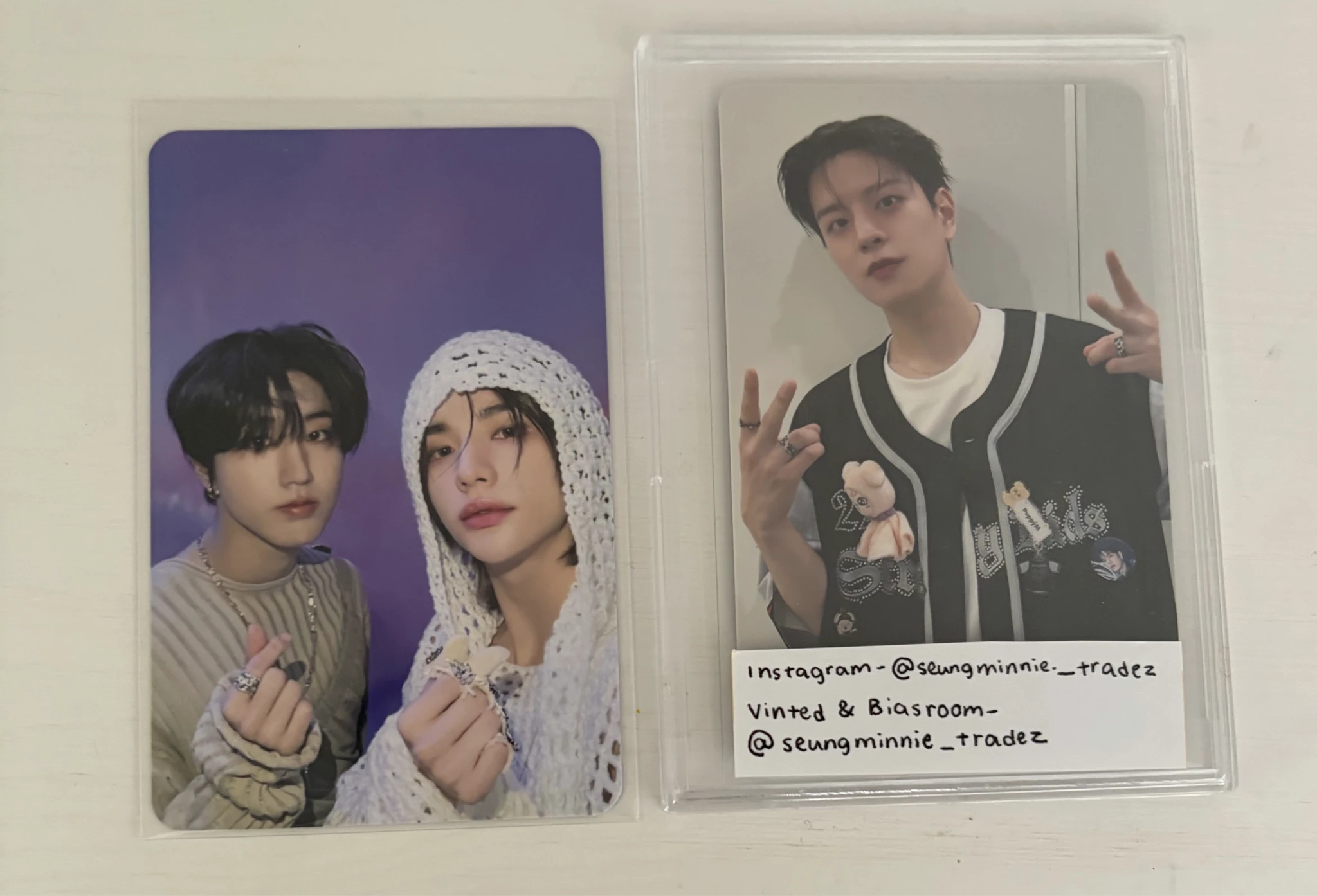 Stray Kids Stray Kids - Han & Hyunjin - Rock Star Album album photocard listing photo 1